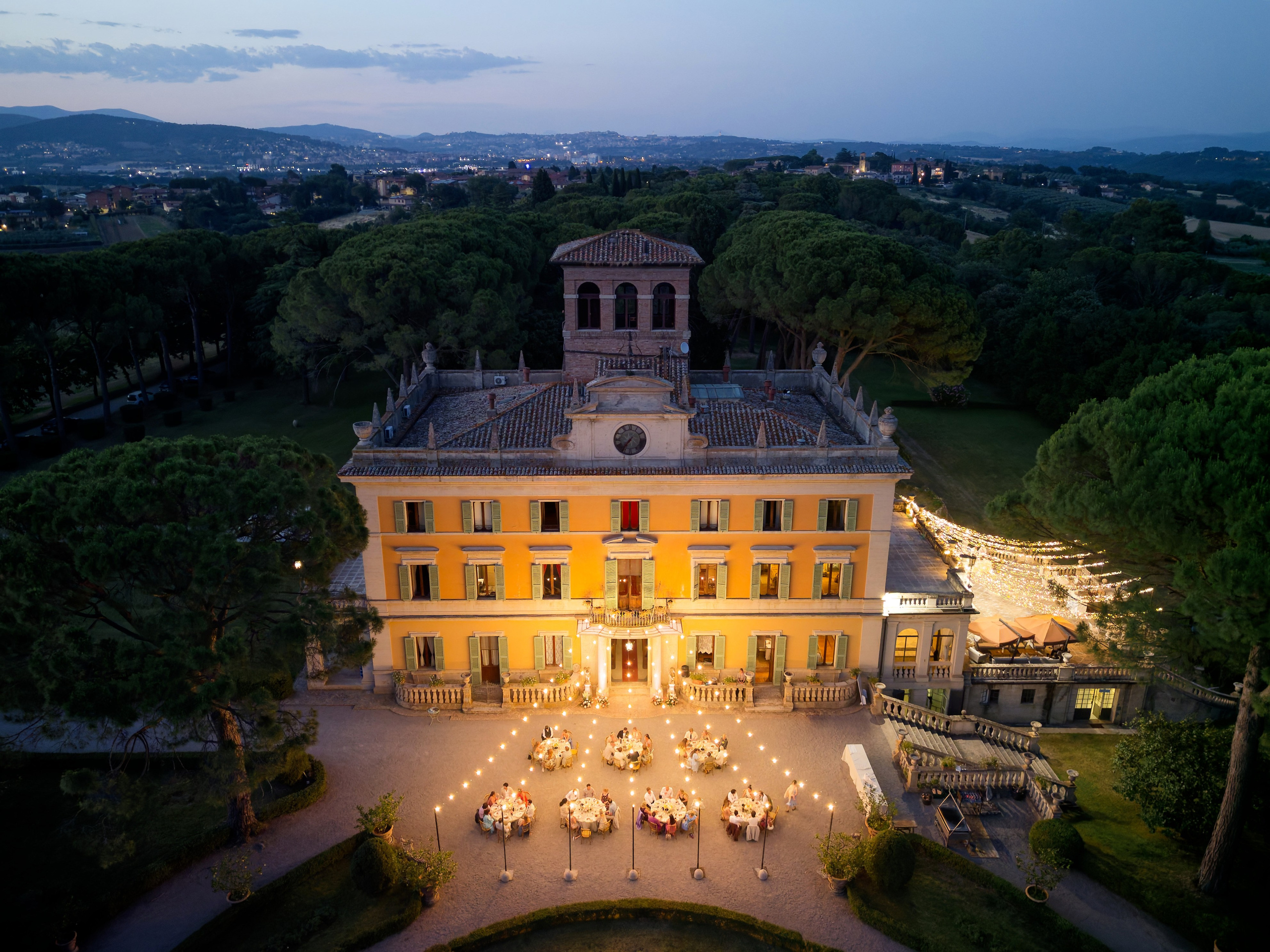 Wedding at La Torre di Pila, Umbria, Italy