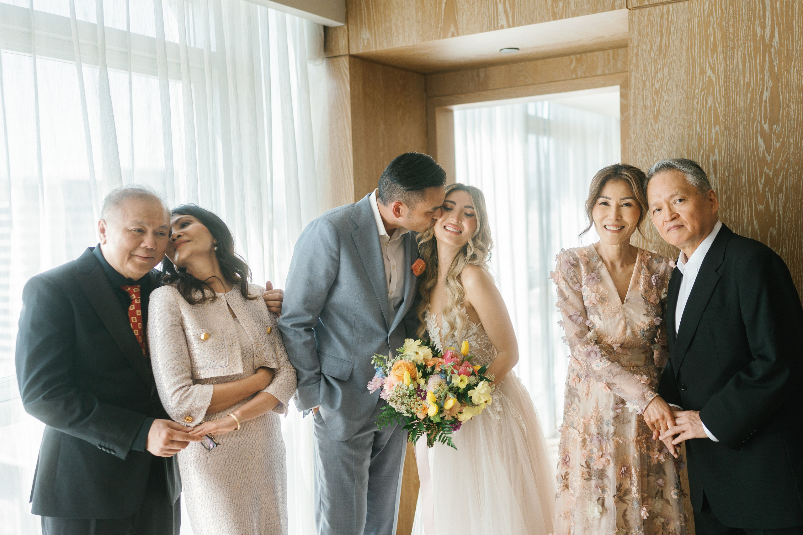 Wedding at Conrad Hotel Los Angeles. Wedding Photography & Videography Team in California, Los Angeles, San Francisco, San Diego and Travel