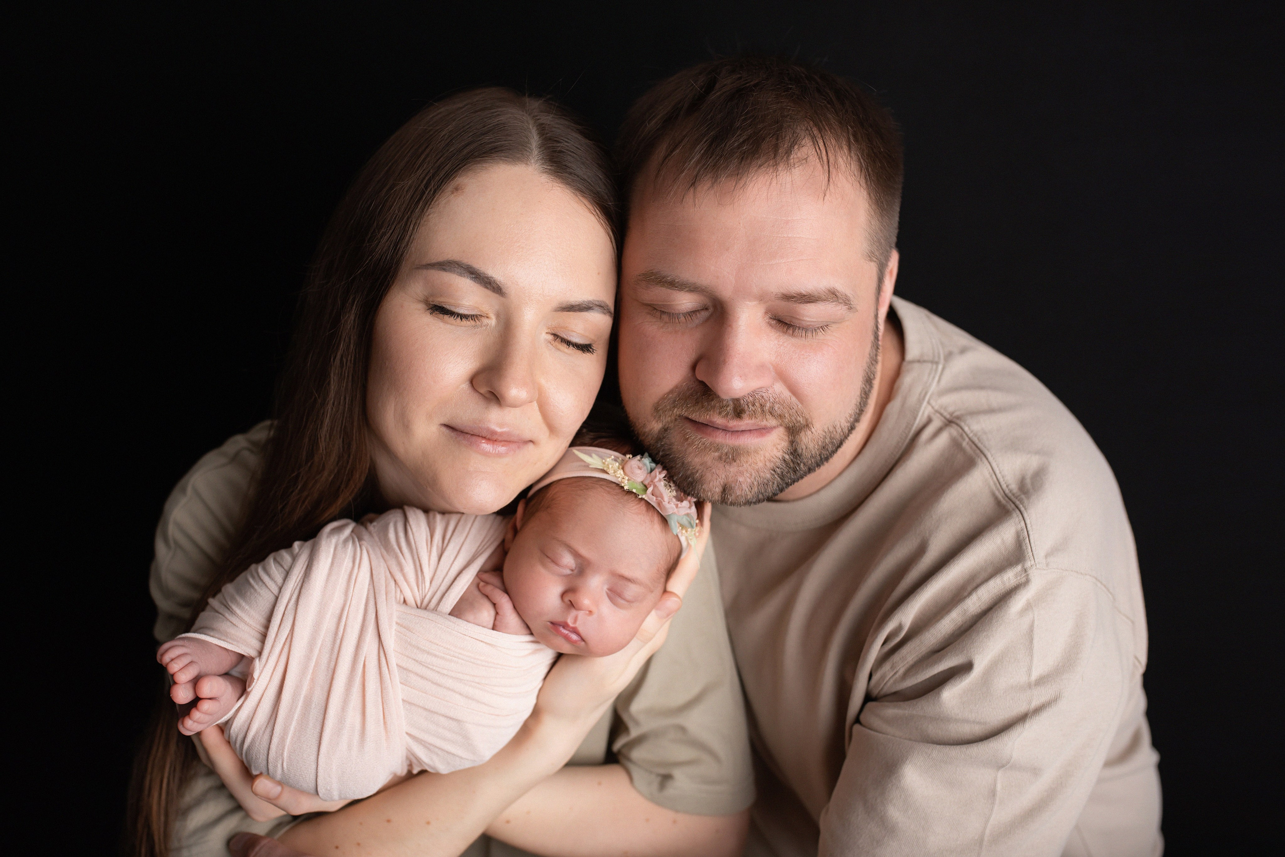 Eseniya 24 days. In-home newborn photography Raleigh & area Katya Kulikova