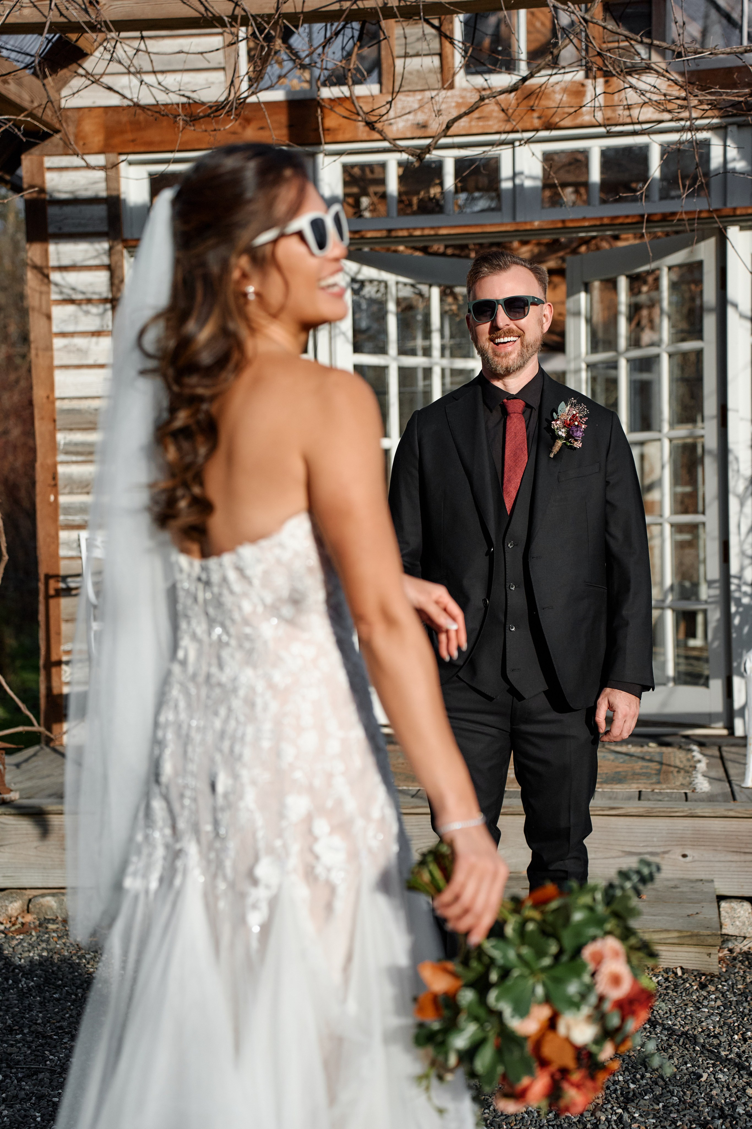 Stephanie & James. Professional Wedding and event photographer USA New York