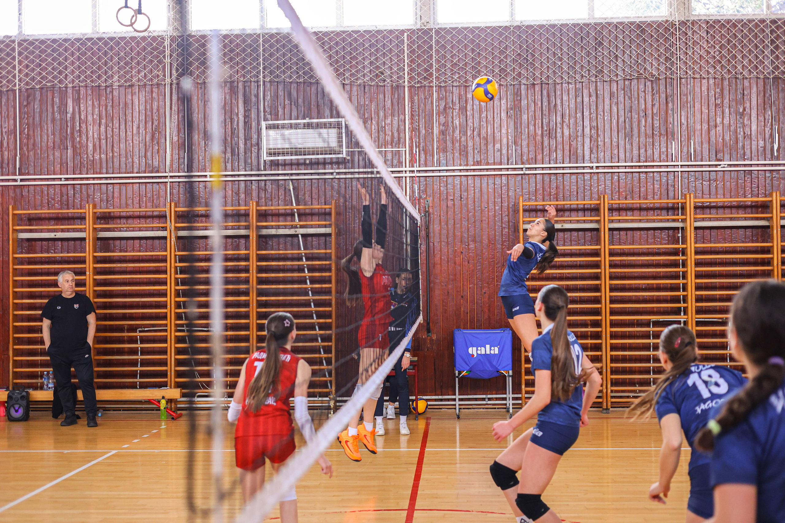 Odbojka 22.03.  Radnicki KG — BlockVolley JAG. Foto Simic Jagodina