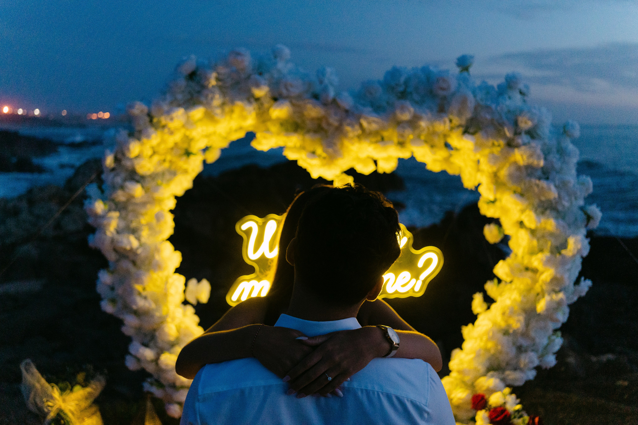 Wedding Proposal at the Beach. Davi Valente