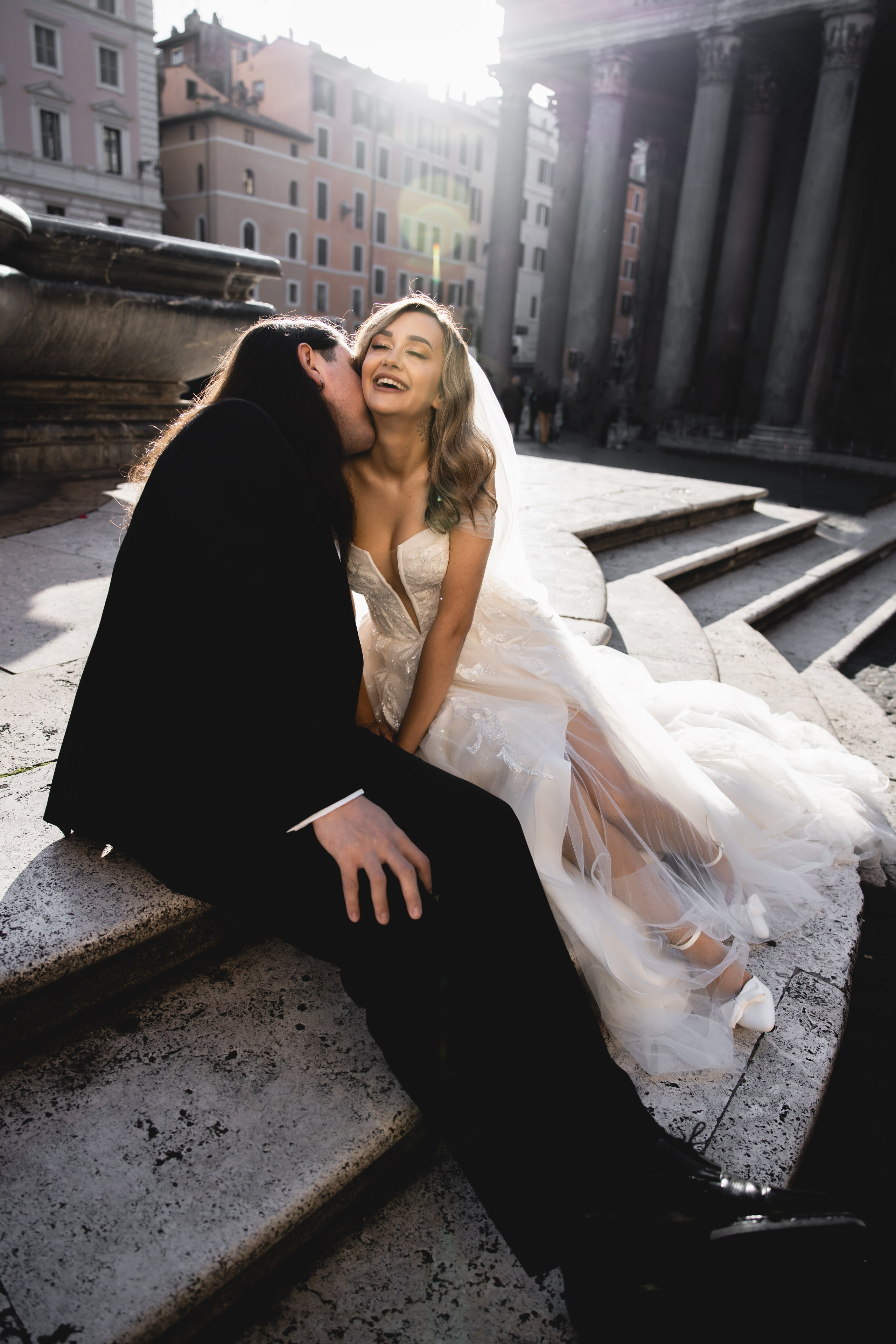 Wedding in Roma. Professional wedding photographer in Copenhagen, Denmark — Julia Byron