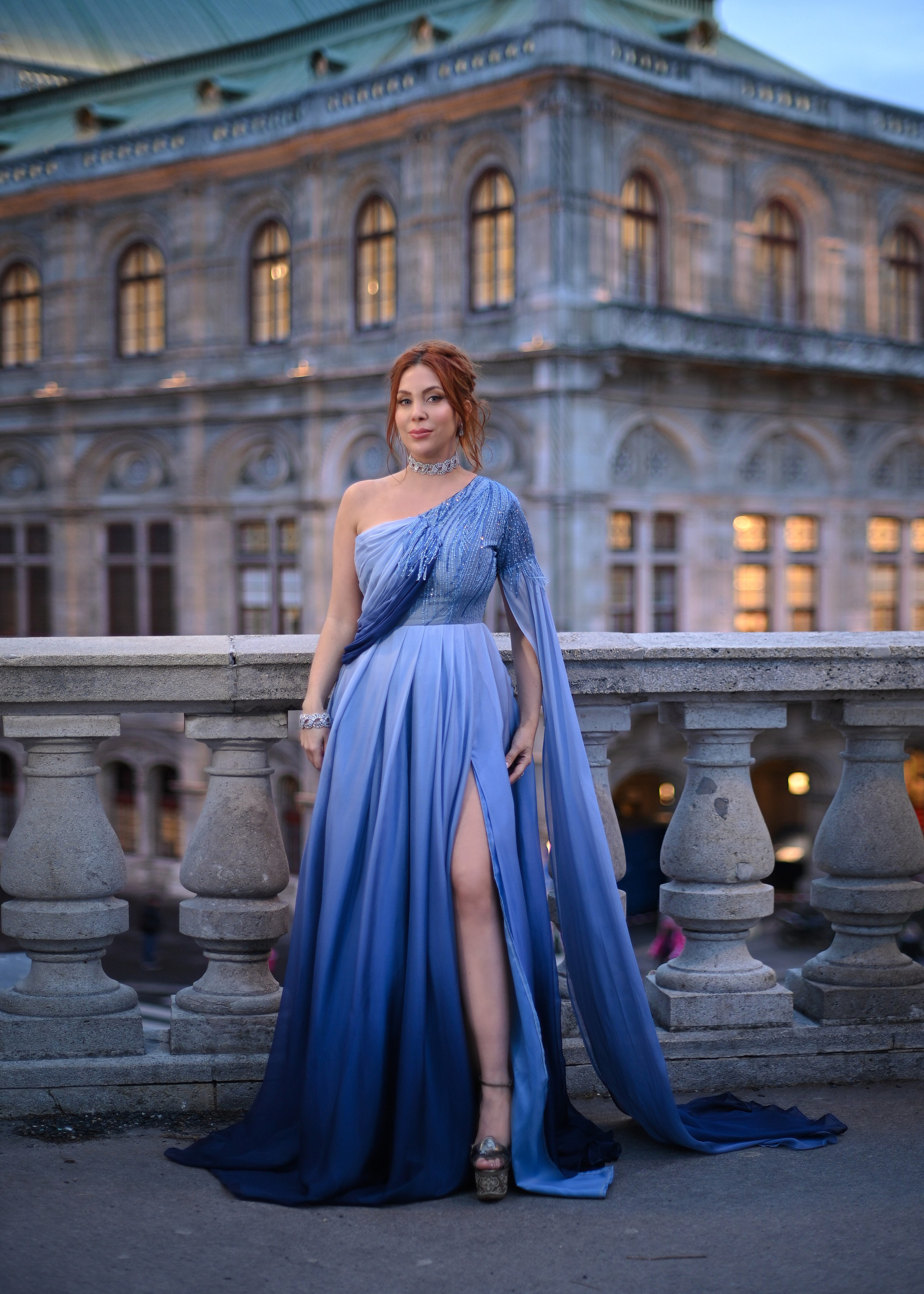 Tara for Viennese Opera Ball. Photo Vienna and Bratislava