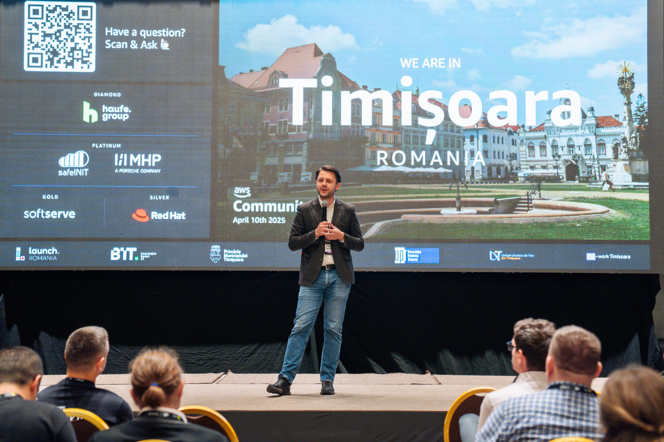 AWS Community Day 2025. Cozac Cristian Photographer