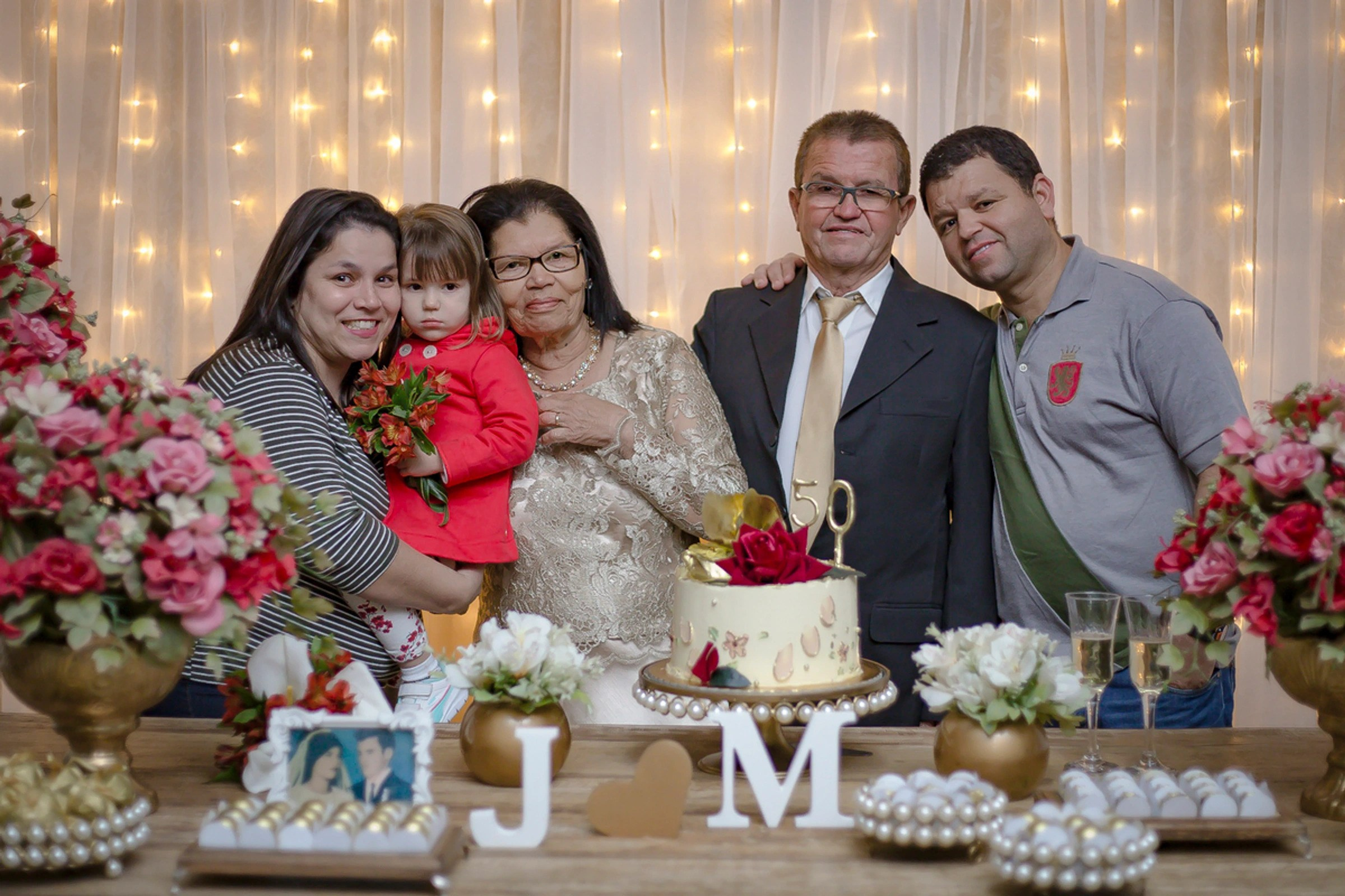 Bodas de Ouro  - J & M. Fotógrafa de Eventos em São Paulo e Sorocaba Kika Damasceno