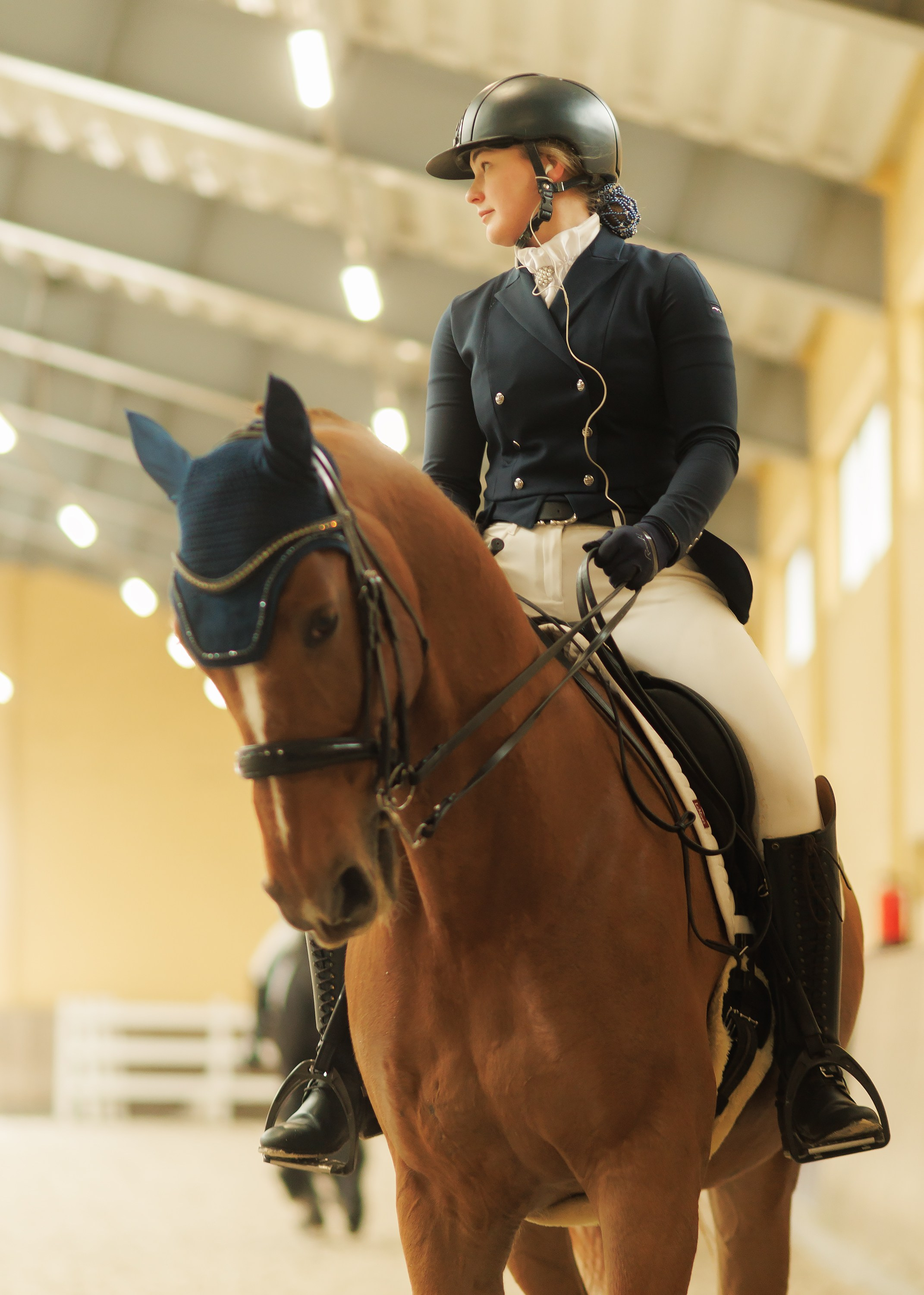 Partynice dressage \ feb'25. Kaja | fotograf we Wrocławiu | ludzie i psy