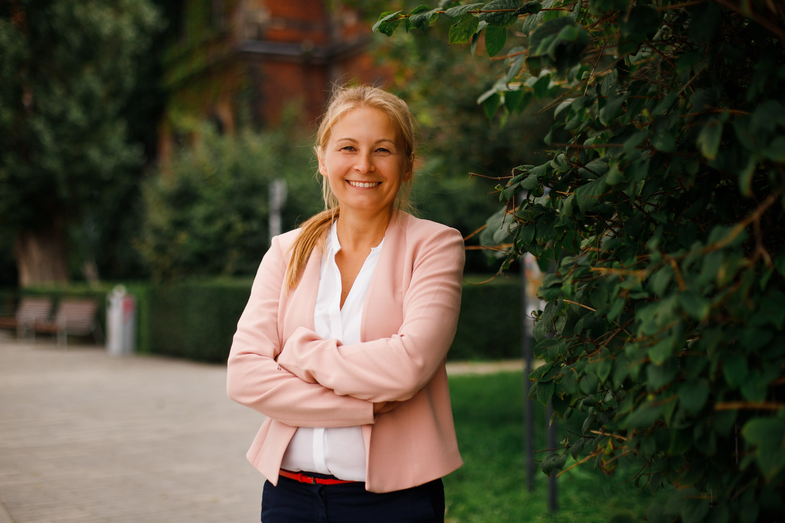 Małgorzata | business portrait. Kaja | fotograf we Wrocławiu | ludzie i psy