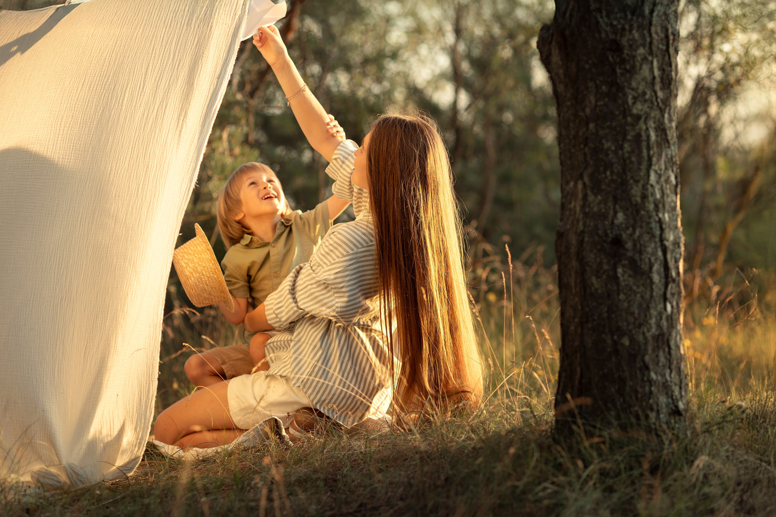 Наташа, Юра, Ксения, Лиза и Арсений 2025. Fotograf rodzinny i dziecięcy w Warszawie Mila Babrouskaya