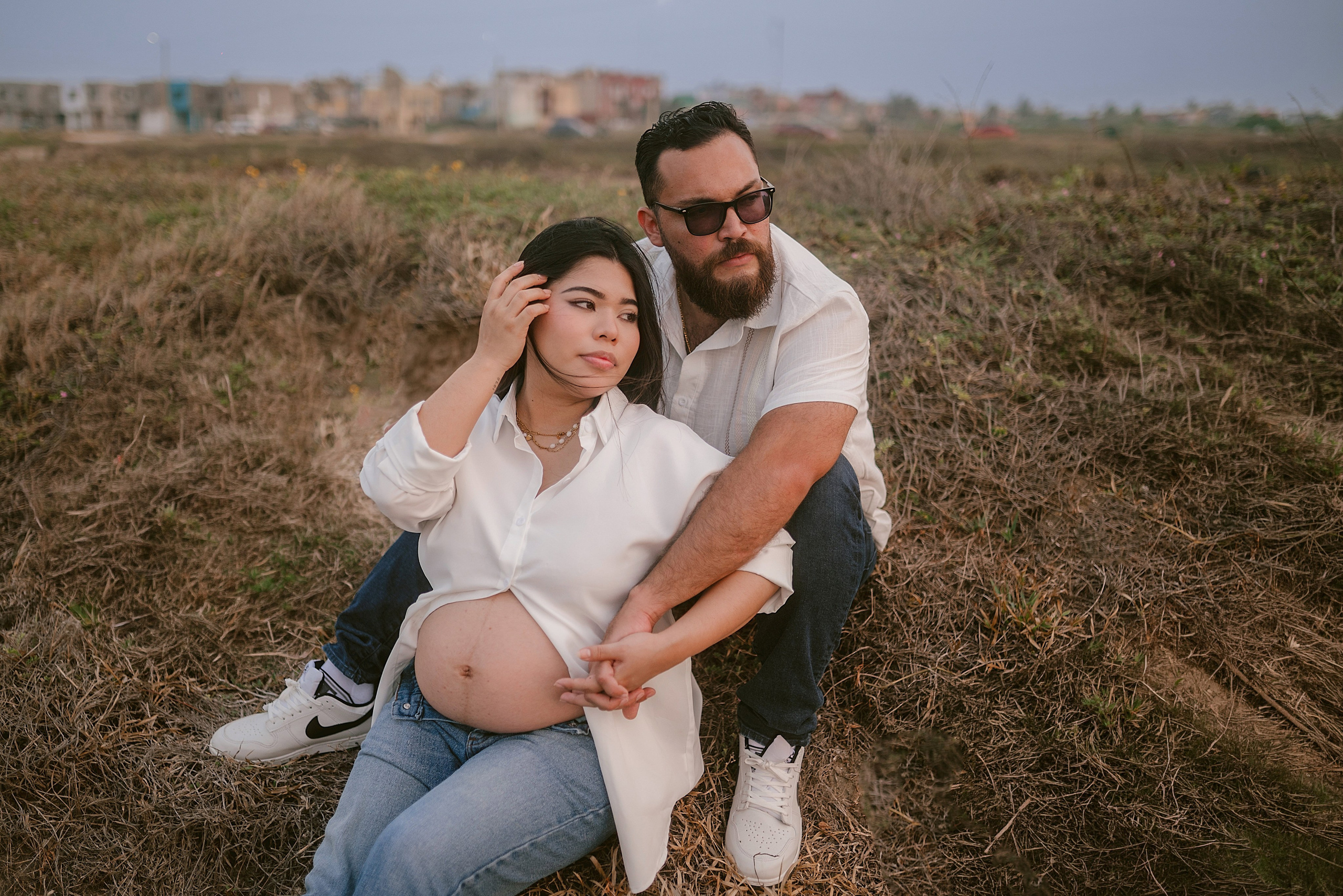 Maternity Pregnancy Session  Sesión embarazo Carlos RaGo Fotografía Fotografía de maternidad en exteriores Coatzacoalcos