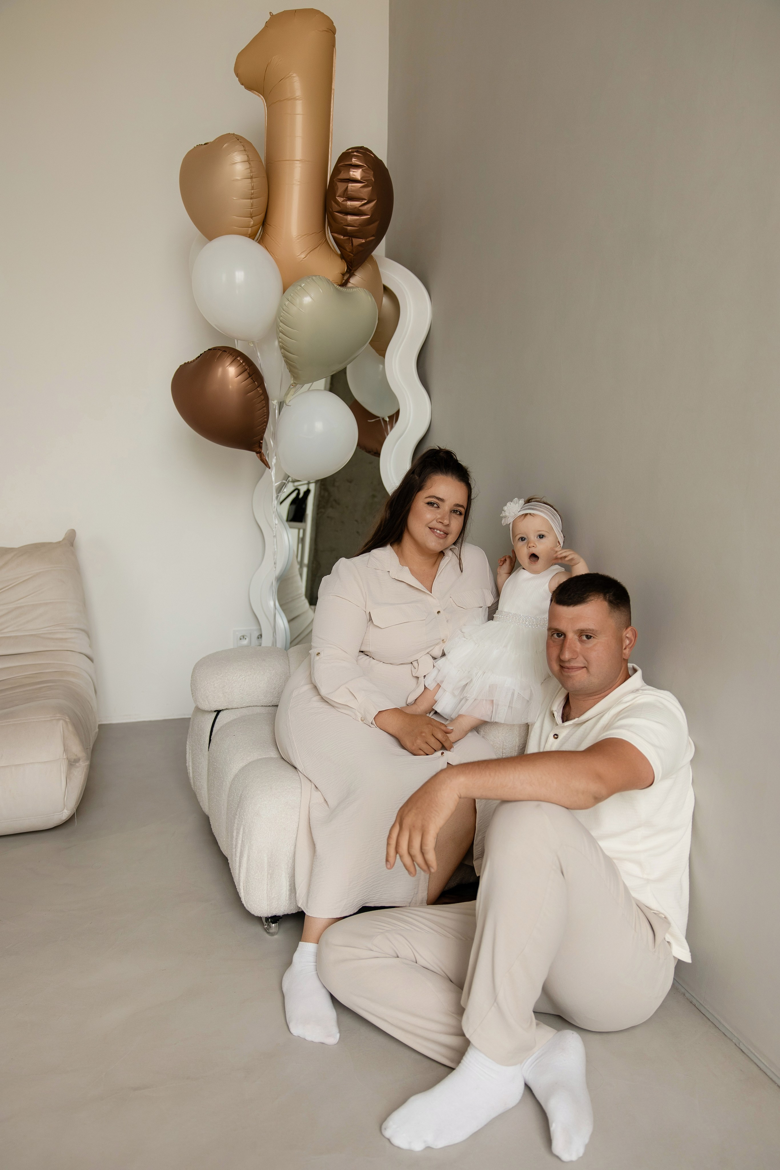 Варя 1 рік. Весільний, сімейний фотограф Варшава