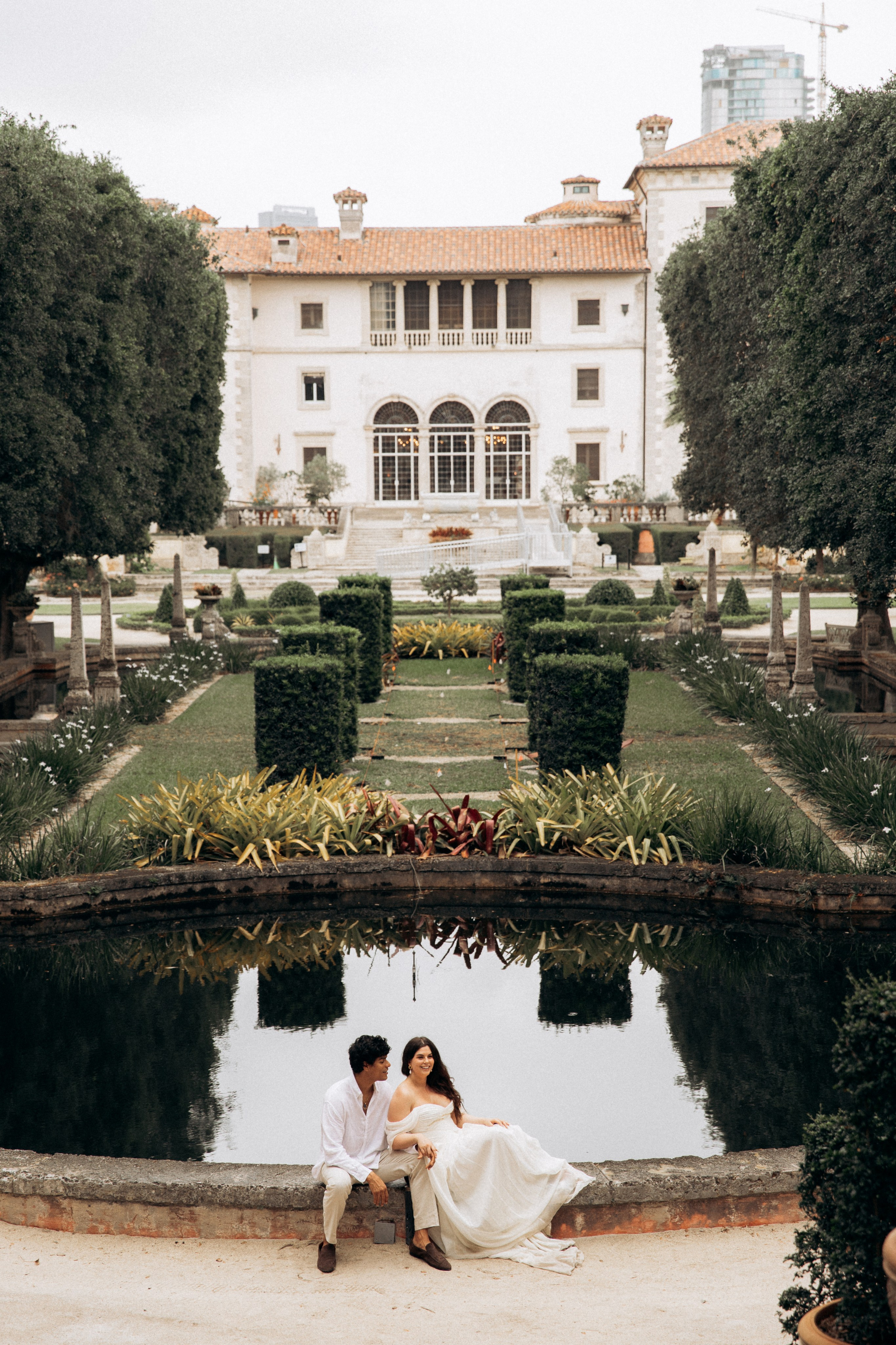 Lindsay & Kirk | Elopement at Vizcaya Museum & Gardens