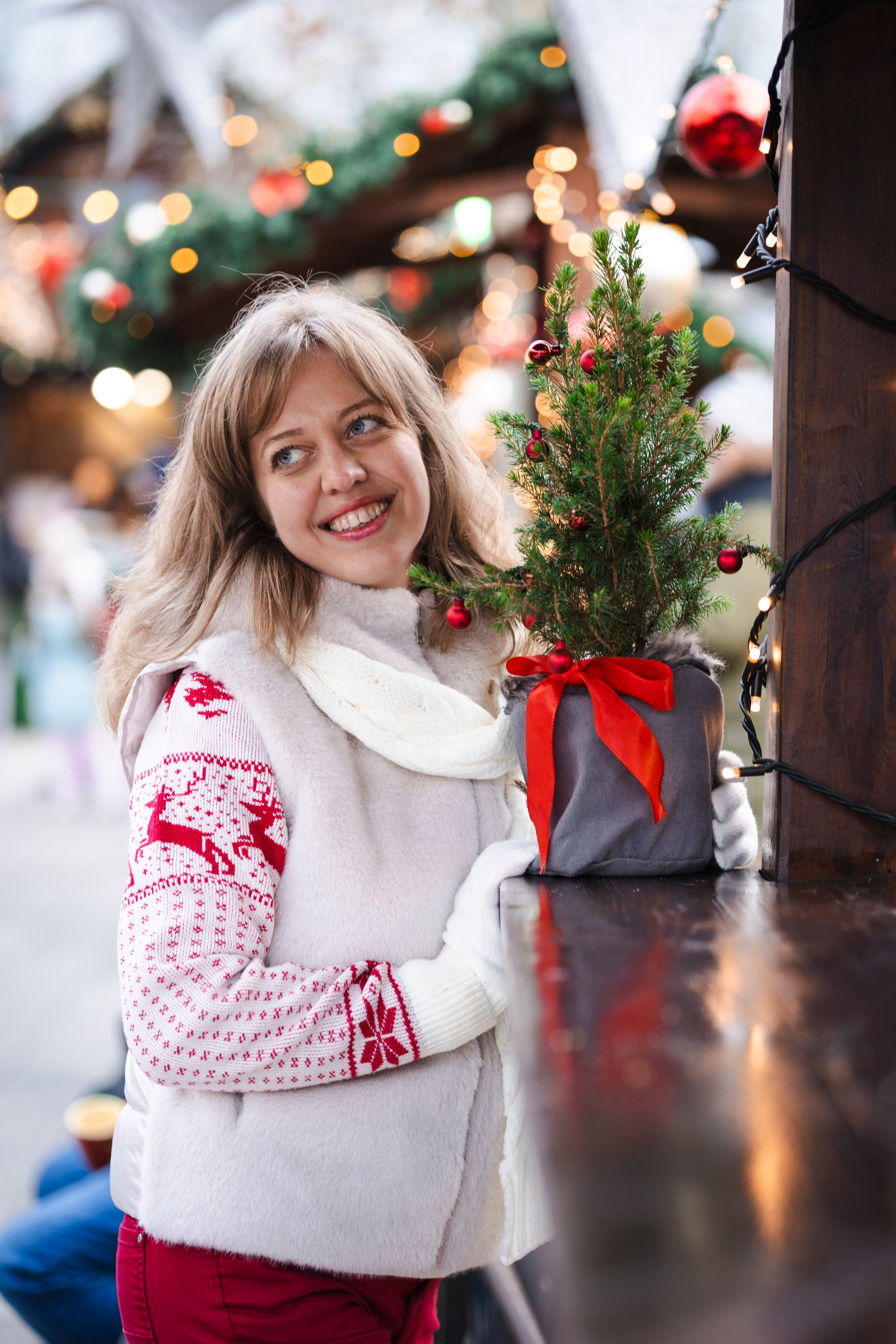 Nadja and Christmas. Photographer in Munich