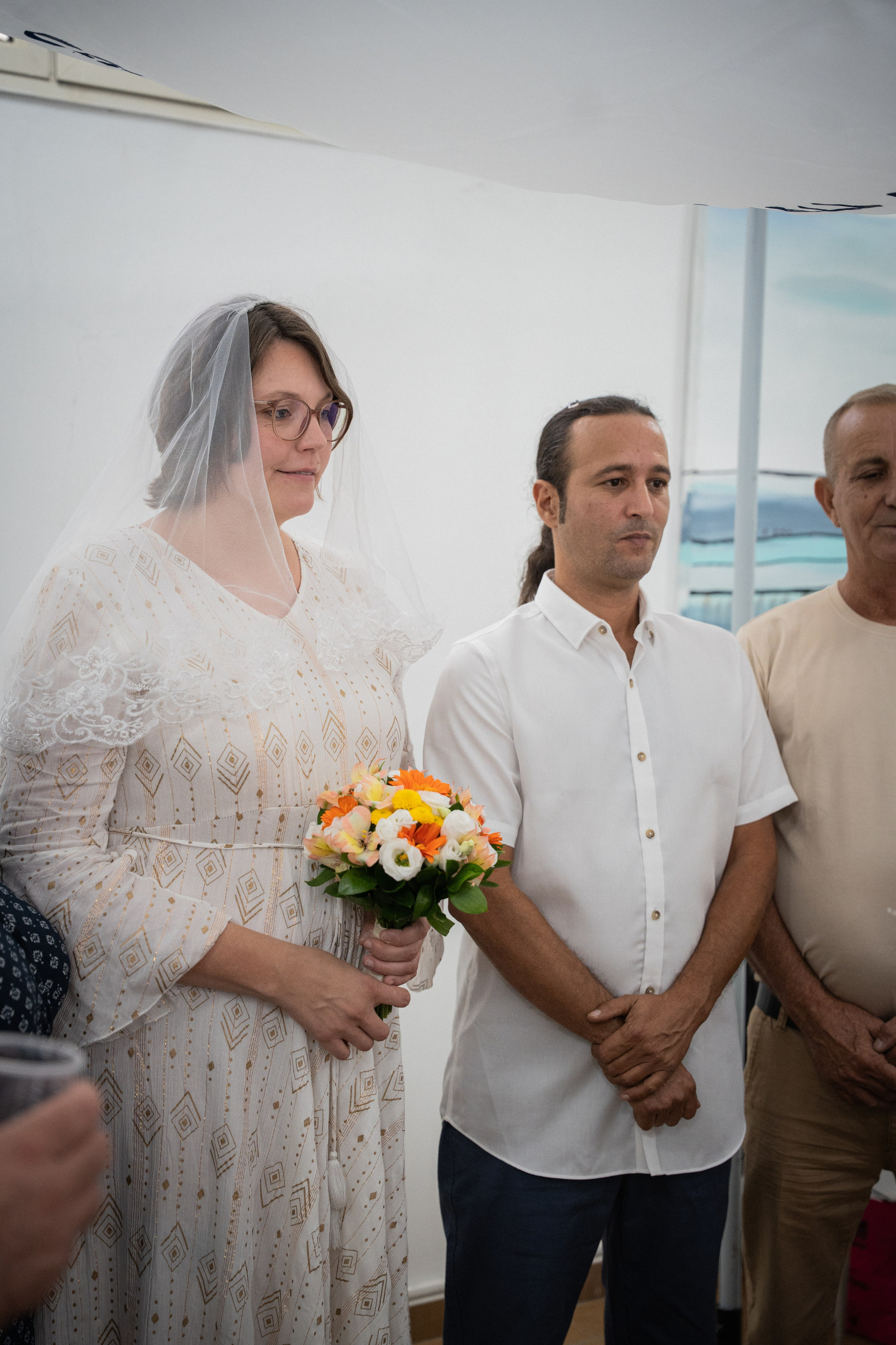 Chuppah of Yael & Raz, Hod Hasharon, July 2026. Divign By Tehilah — Meaningful Graphic Design & Photography