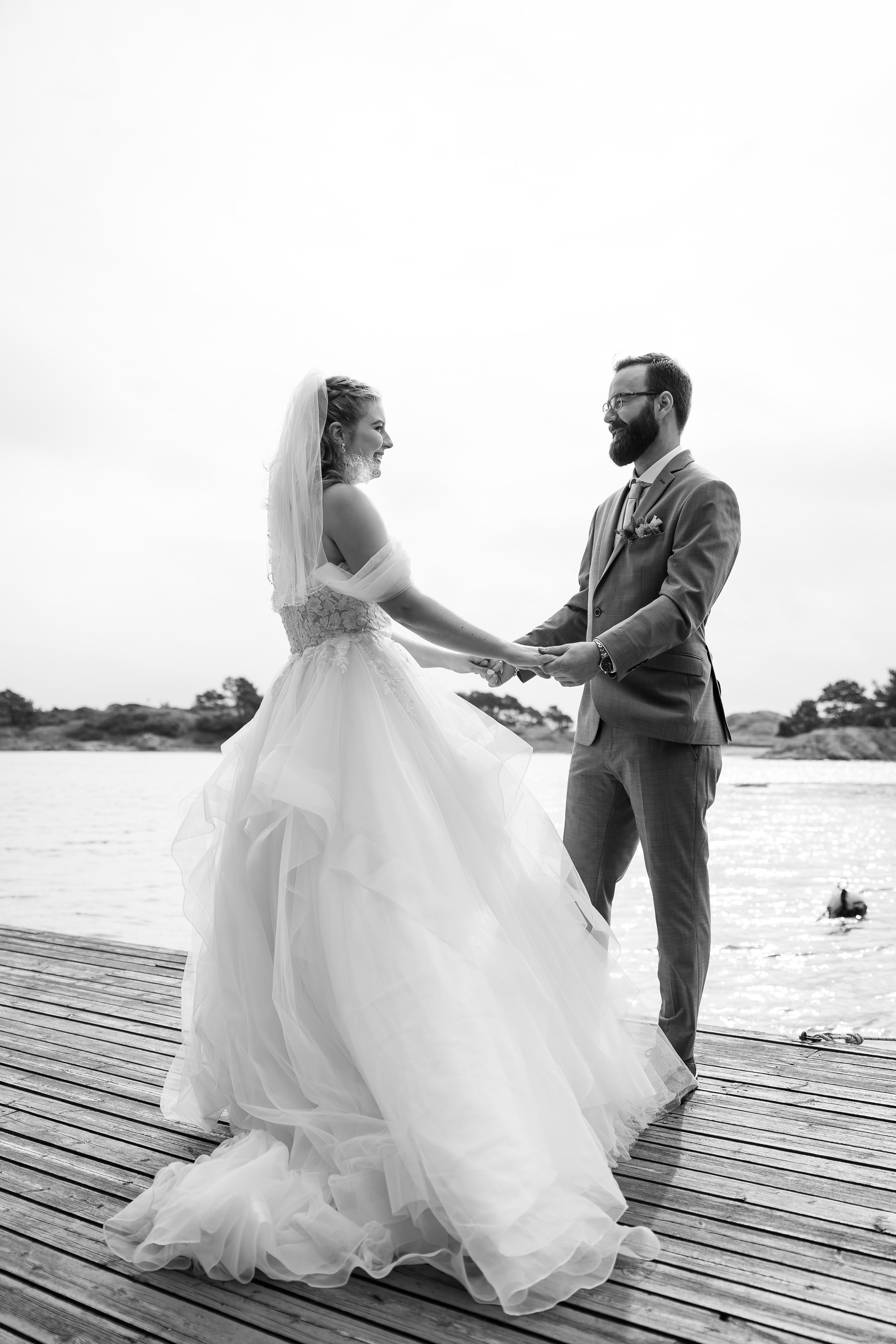 Bryllupsfotografering på Tromøya i Arendal. Bryllupsfotograf i Oslo og Rogaland — Meisal Media