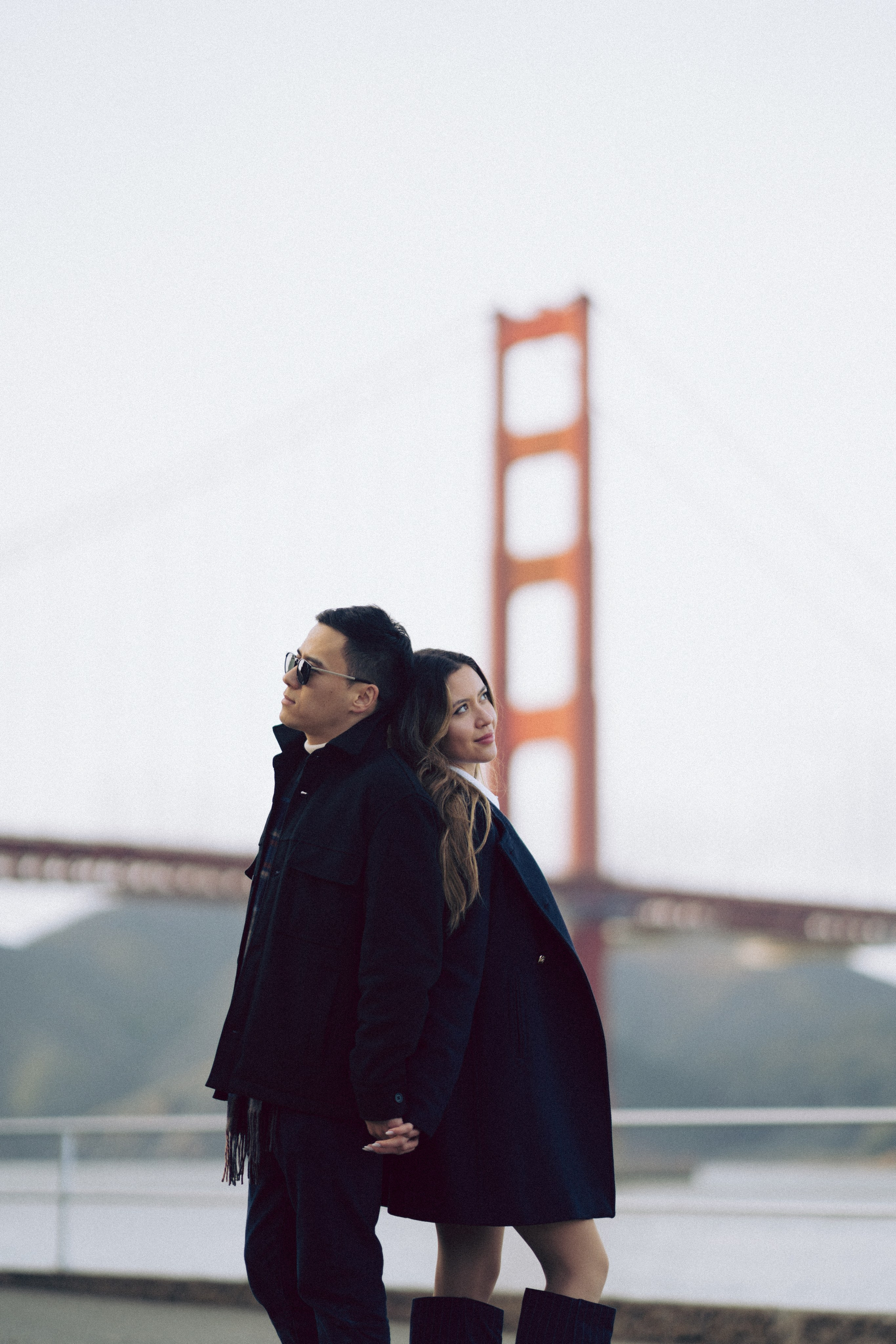 Couple Session at Torpedo Wharf and Baker Beach. Soulo Photography | San Francisco Bay Area Based Photographer