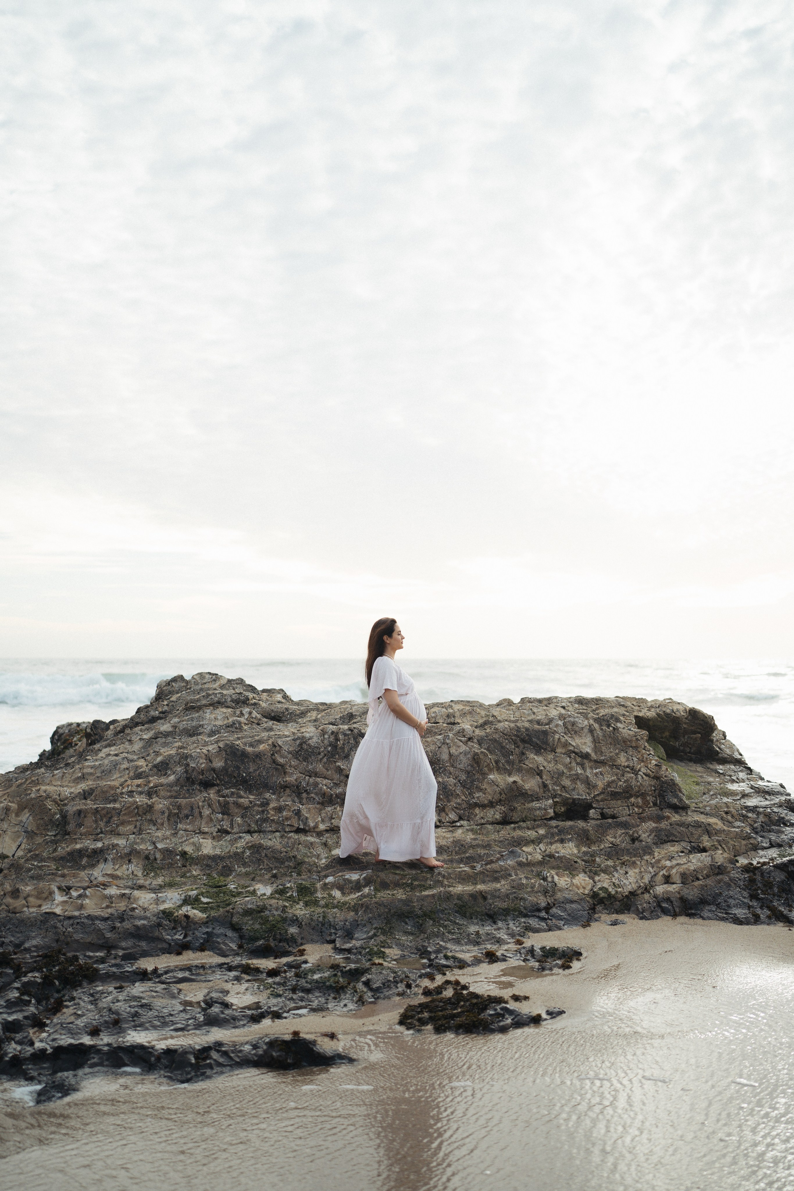 Gizem Maternity Session at Half Moon Bay. Soulo Photography | San Francisco Bay Area Based Photographer