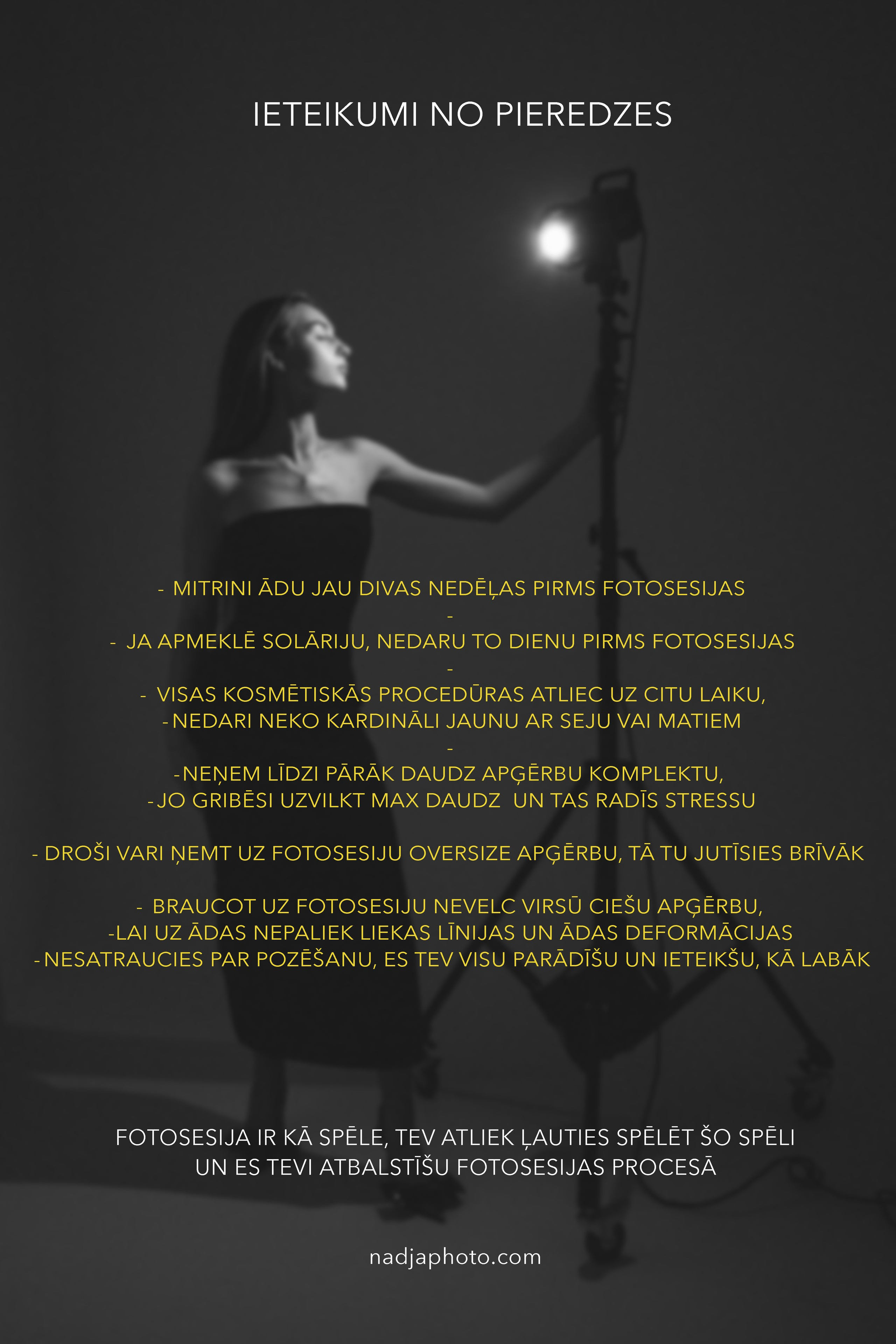 CENAS. Sieviešu fotogrāfe Nadja Kraukle