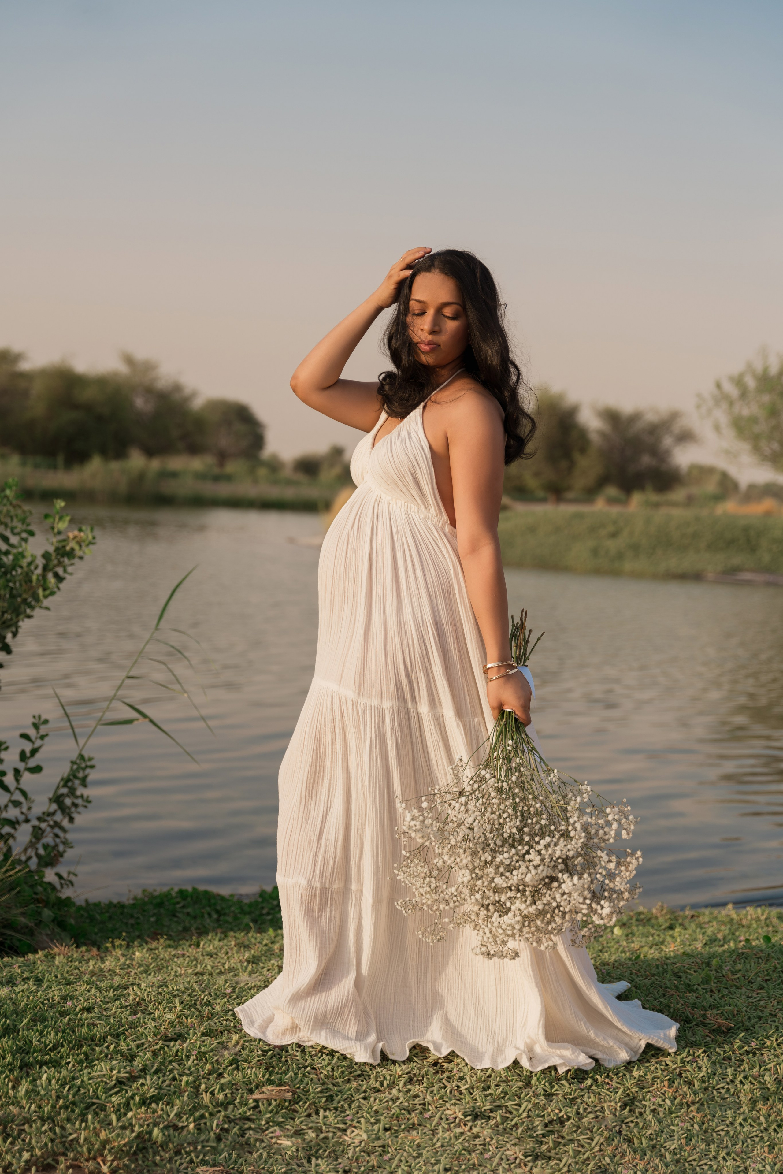 By the lake. Angela Iakovleva — Family Photographer in Dubai
