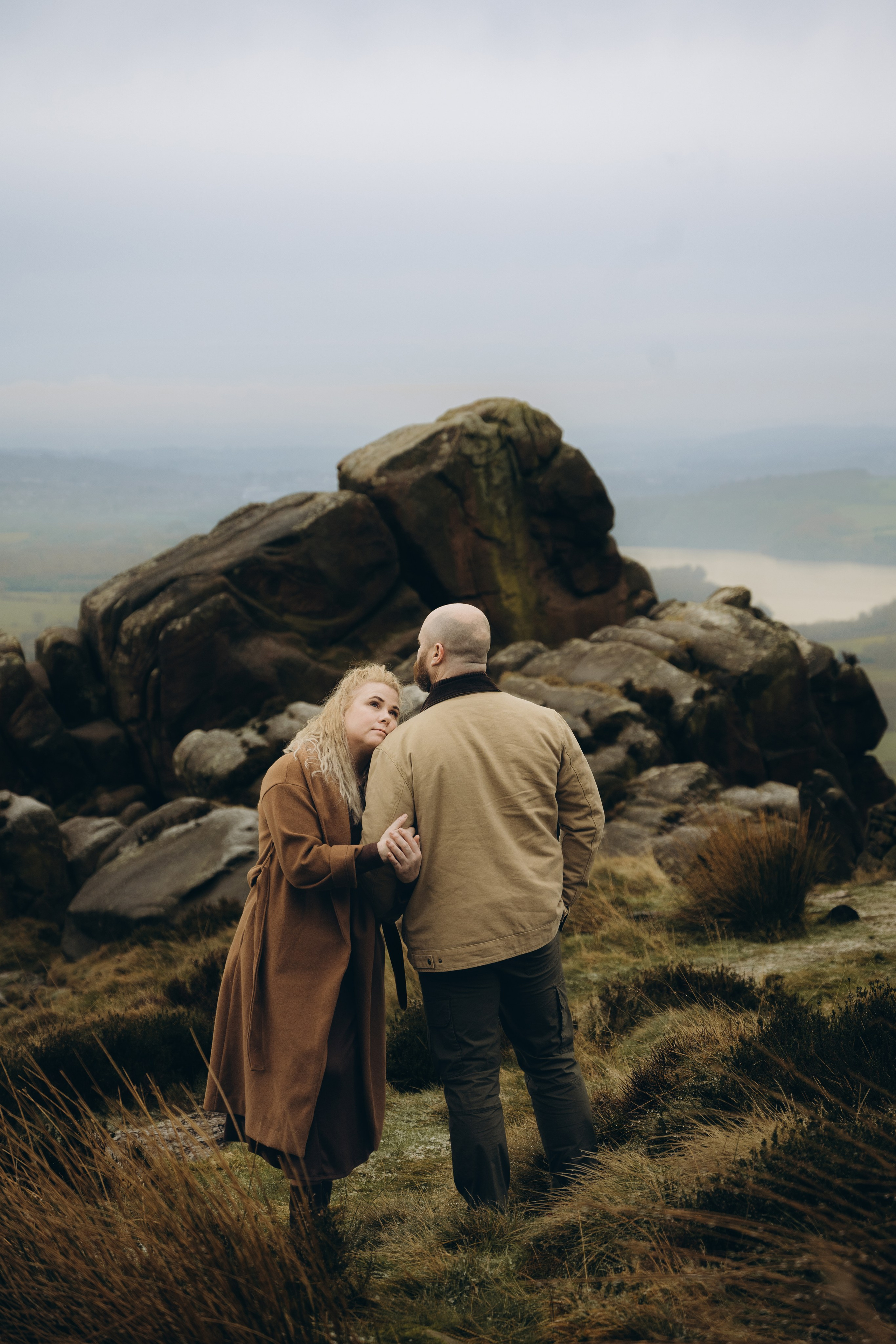 L & C in Peak District. Tania Gandrabur, photographer in West Midlands, England
