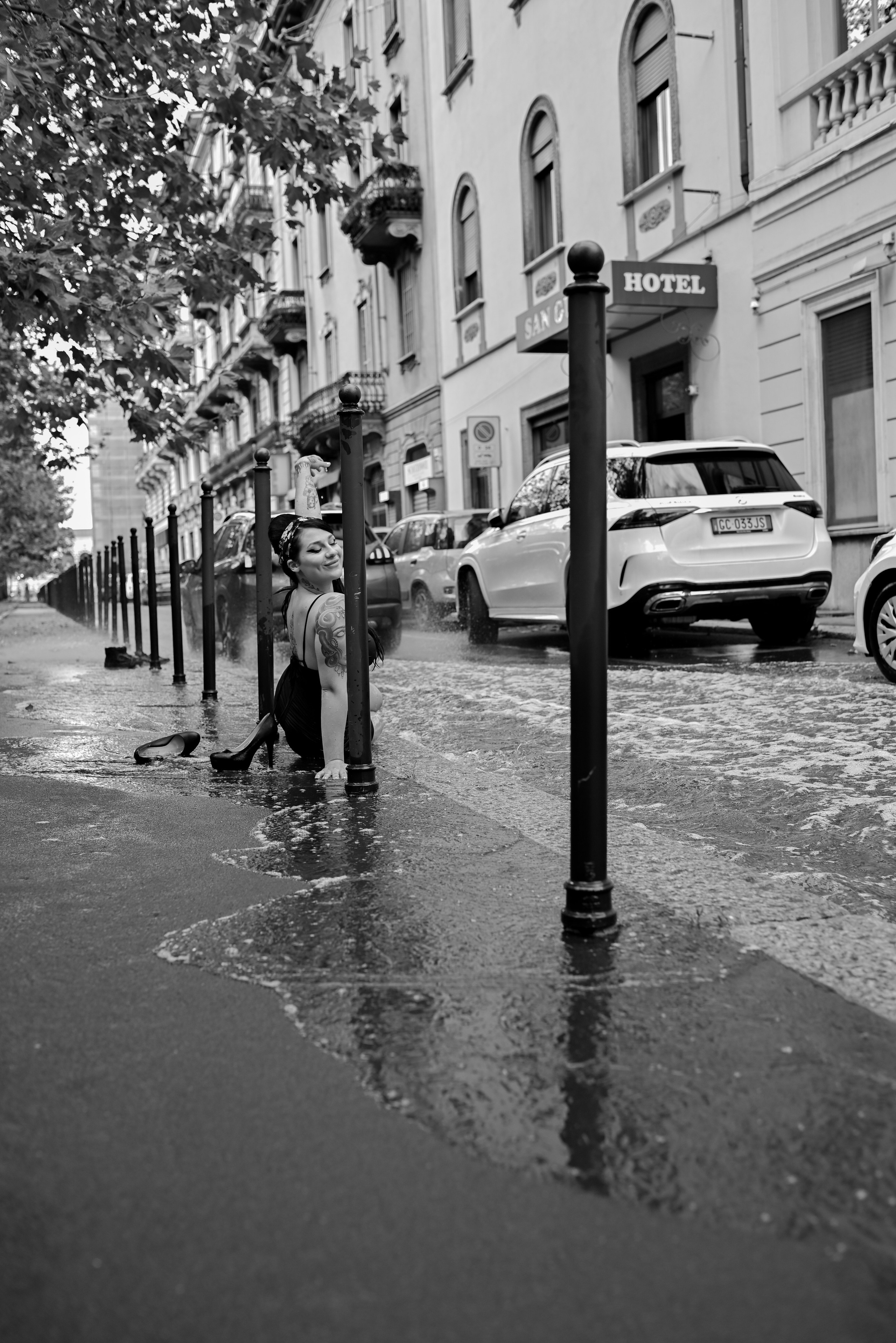 Scatti per far andare l’acqua di traverso all’ex