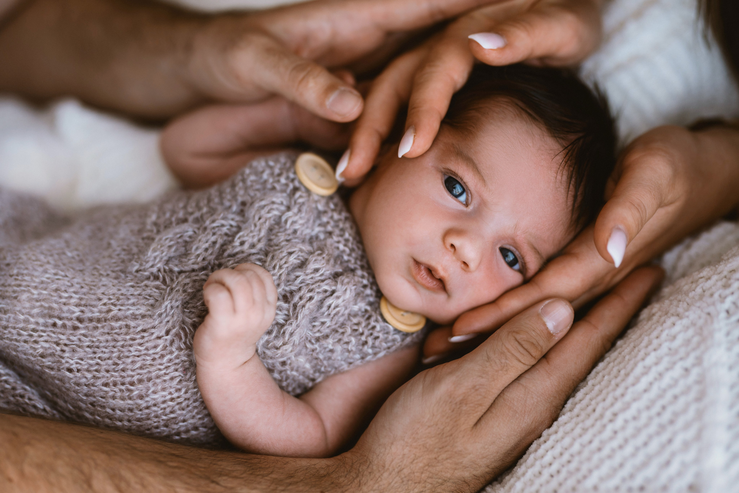 Babybauch & Newborn. Familienfotografin Svetlana Oberländer