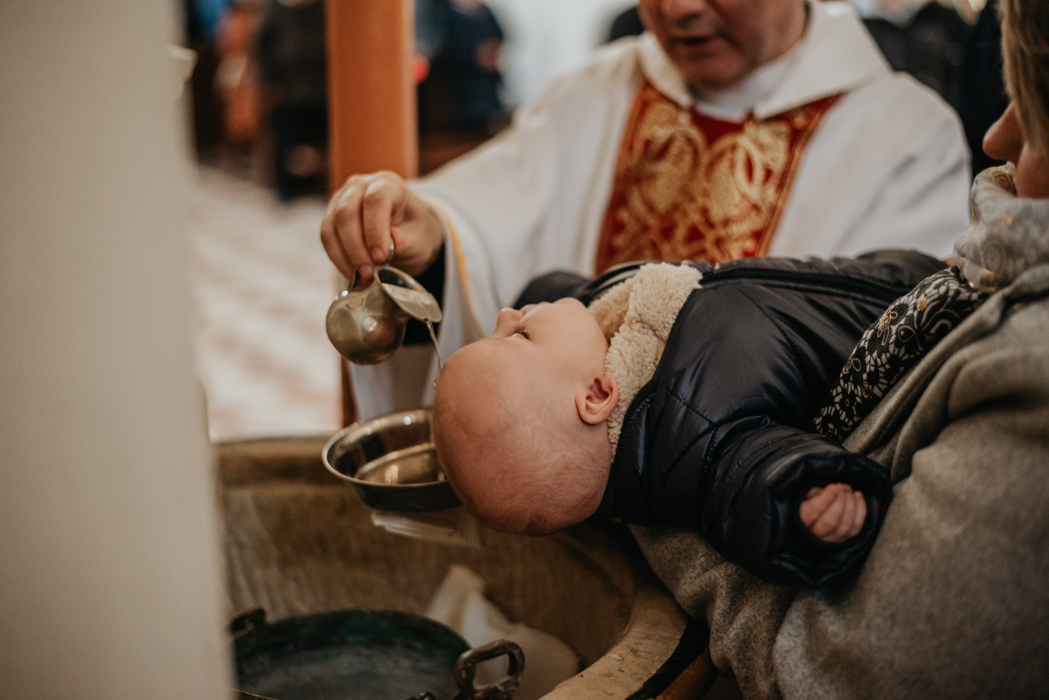 Chrzest Święty Adama. Dominika Strachacka Fotografia | Fotograf ślubny i rodzinny Opole Lubelskie Lublin
