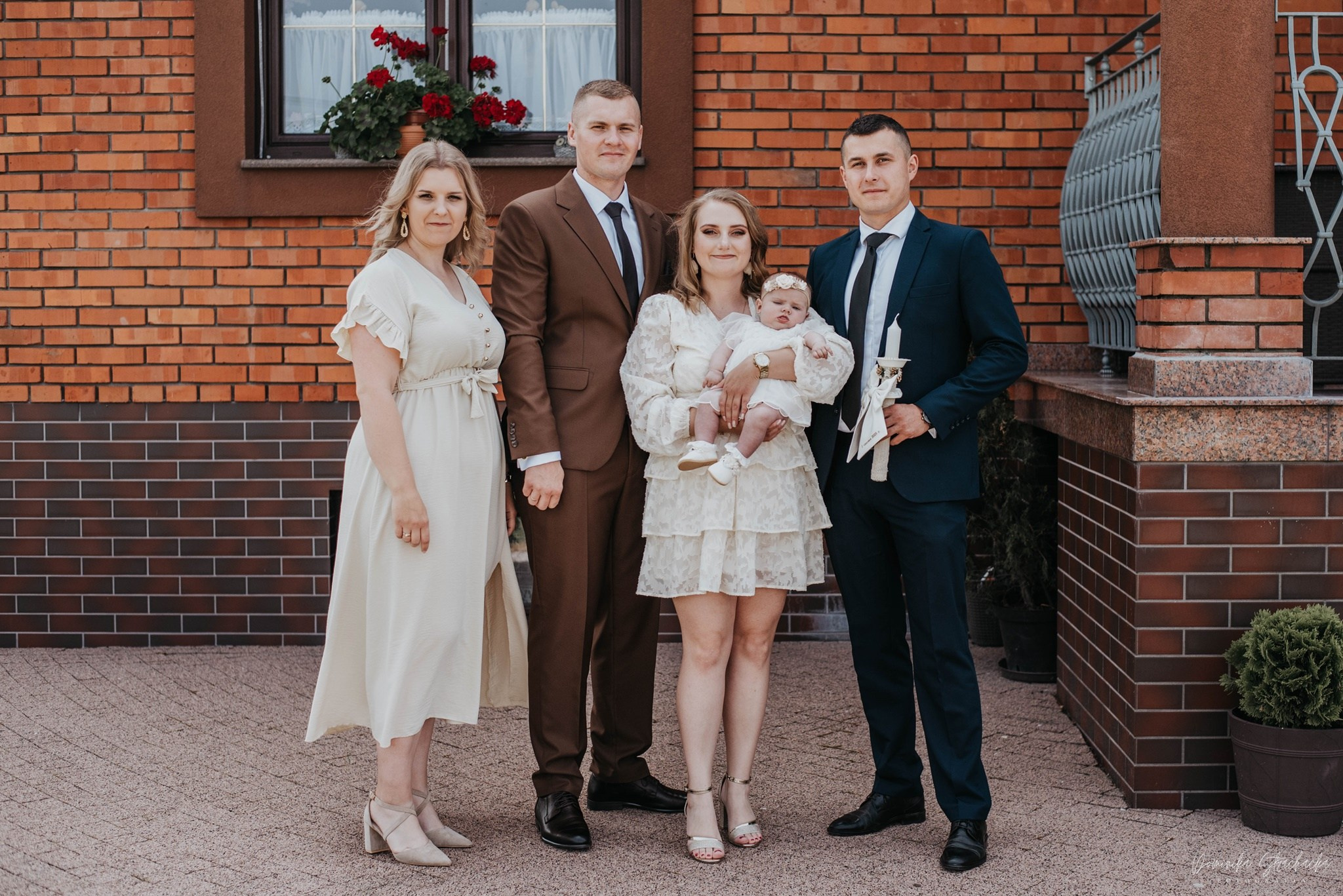 Chrzest Święty Alicji. Dominika Strachacka Fotografia | Fotograf ślubny i rodzinny Opole Lubelskie Lublin