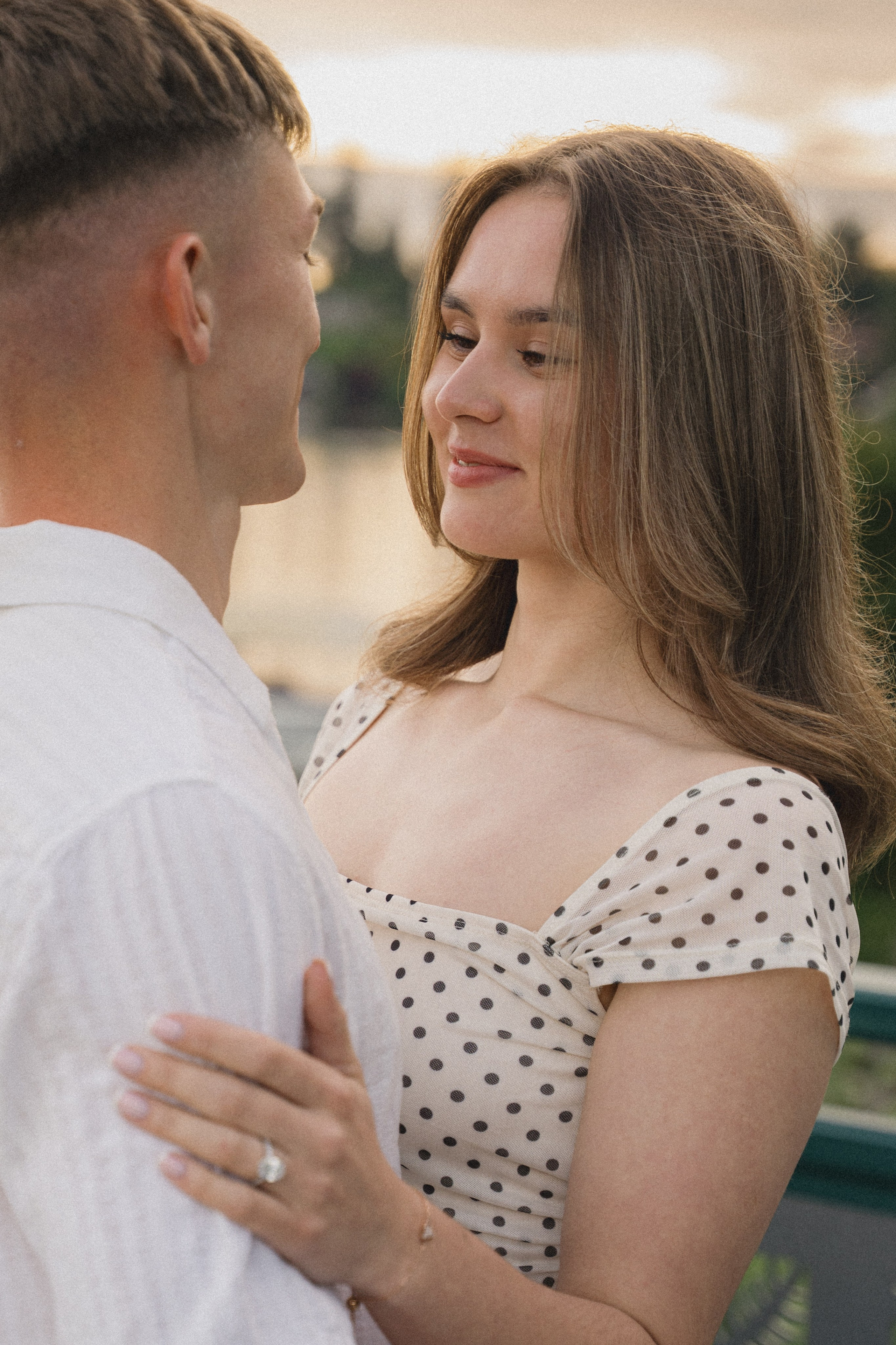 Ilya and Olena proposal. Photographer in Washington Sophia D