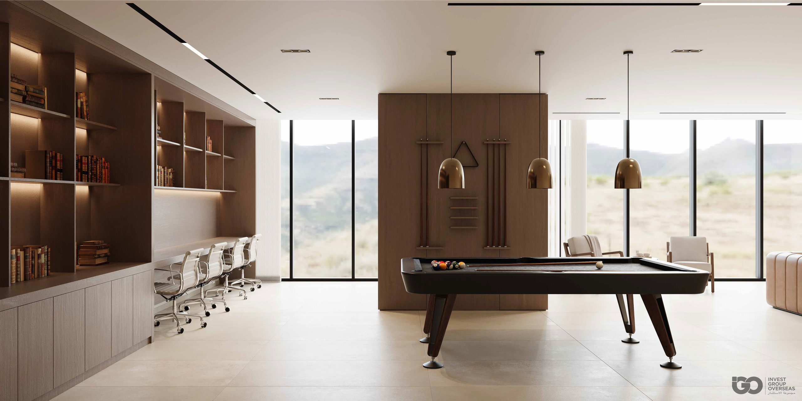 Multipurpose Room. (Option 2) PARAGON by IGO. Aslantashu