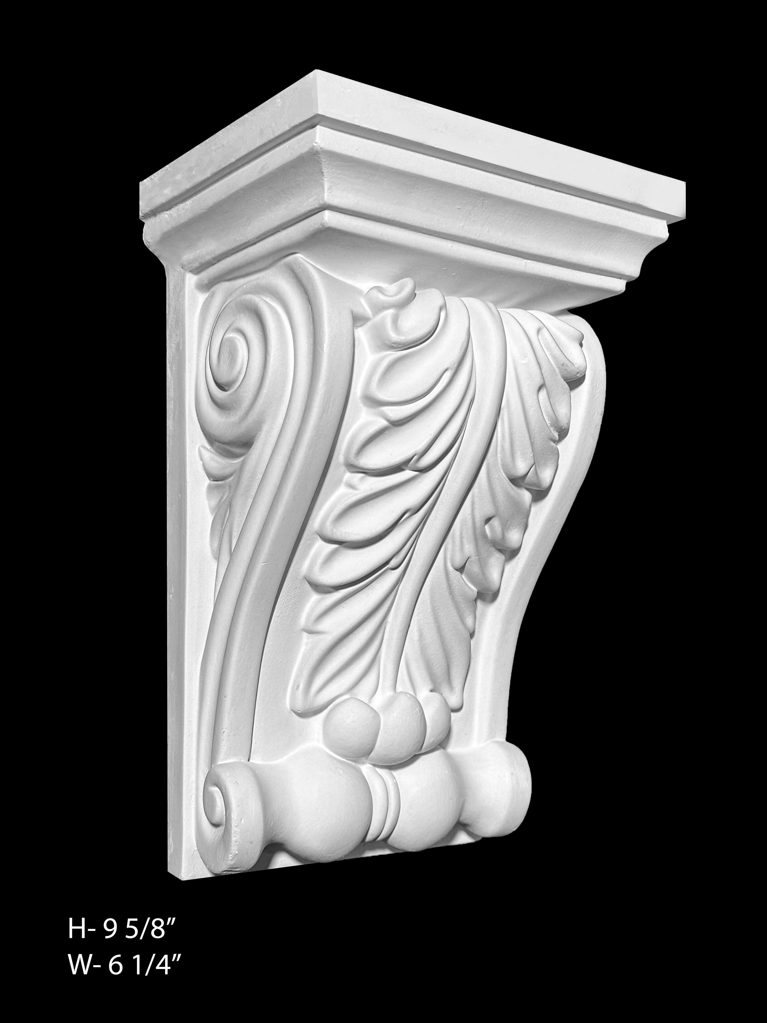 Corbels. Plaster molding