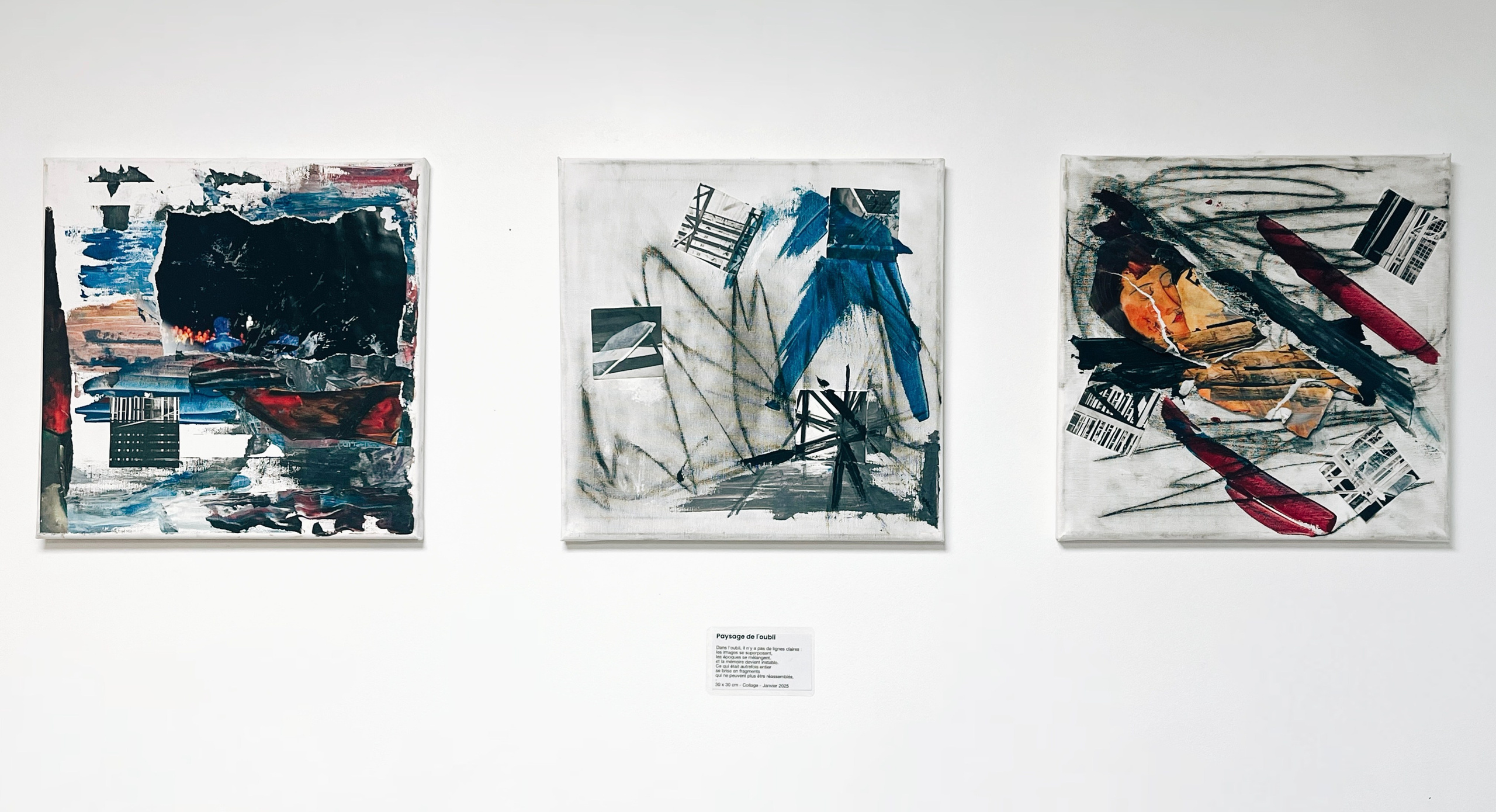 A solo exhibition “Five-Minute Stop”, Rita Salnikova. Rita Salnikova — Collage Artist and Visual Creator in Grenoble France