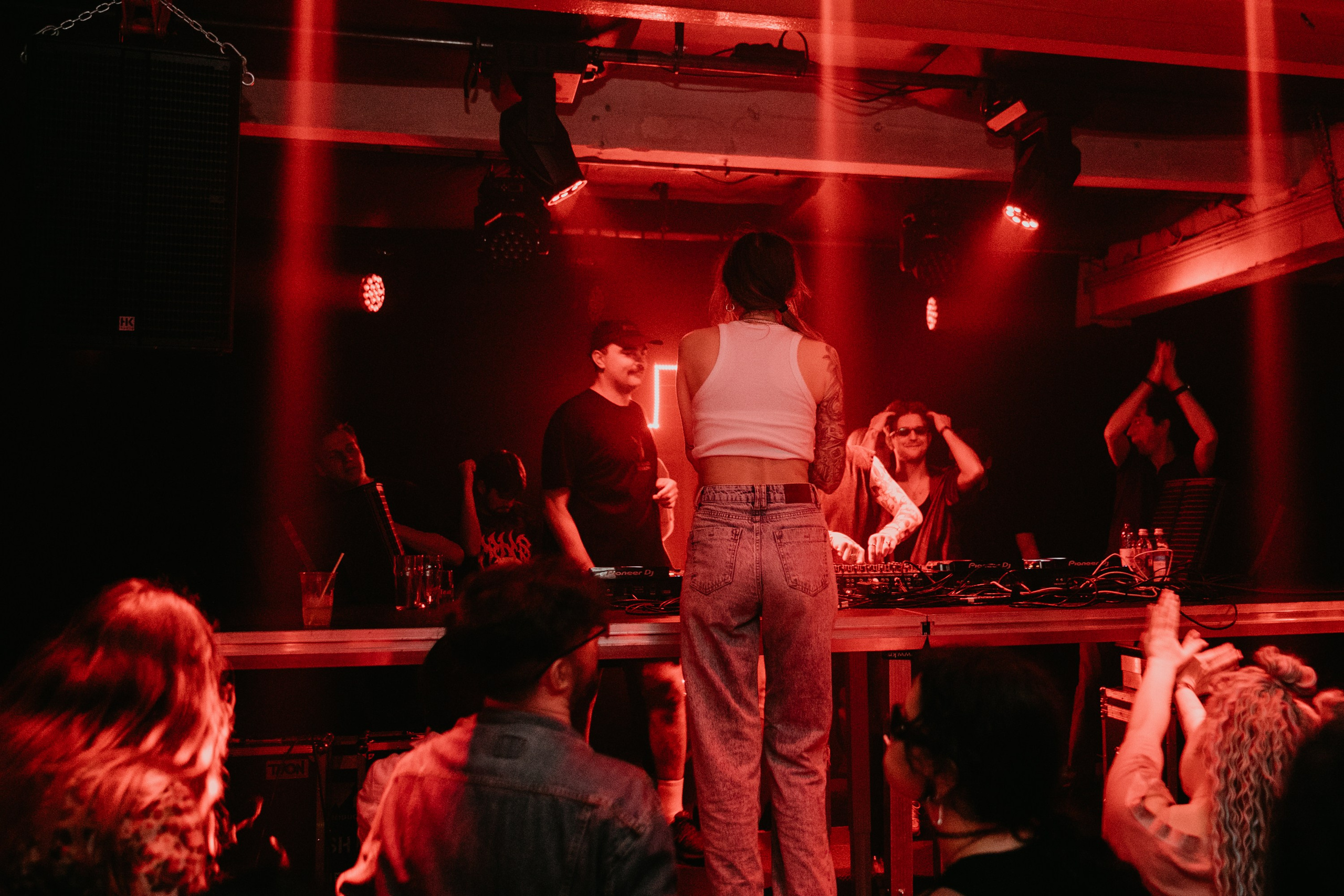 DJ Pablo Tozzi Laska bar, 2024. Sandra Garanca Portrait and event photographer