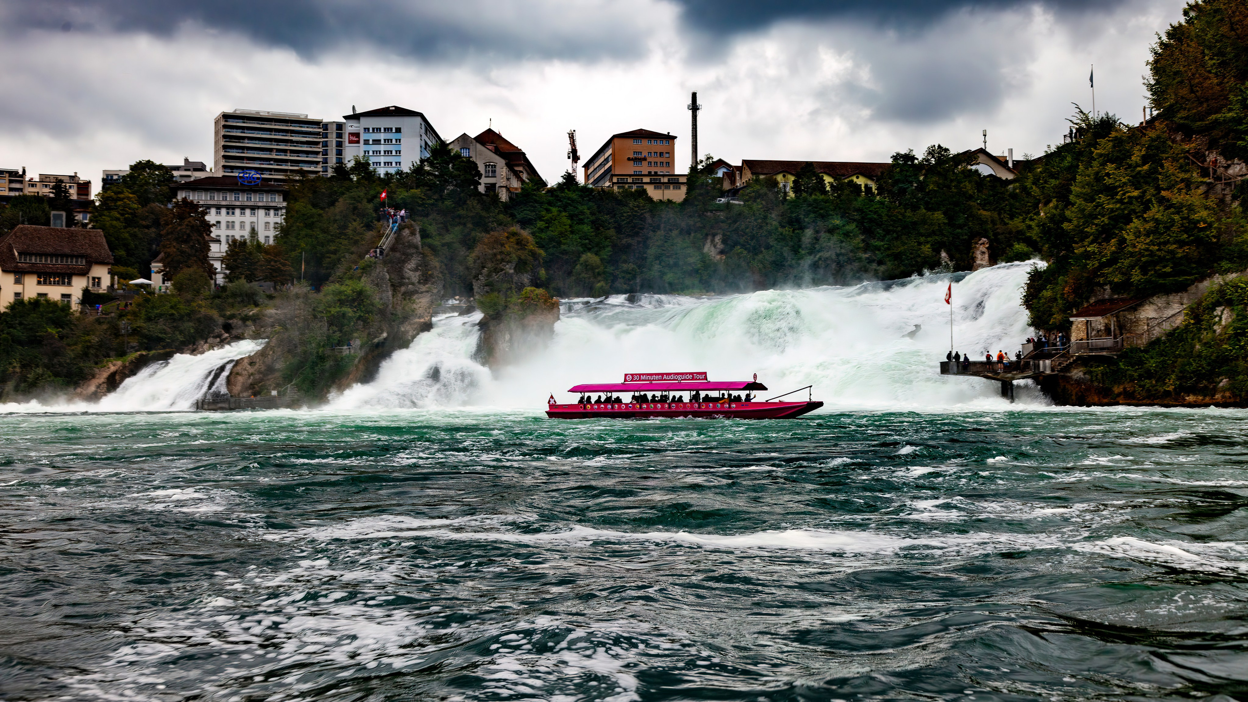 186.Rhine Falls.Switzerland.23.9.2024. Путешествия в формате 360......