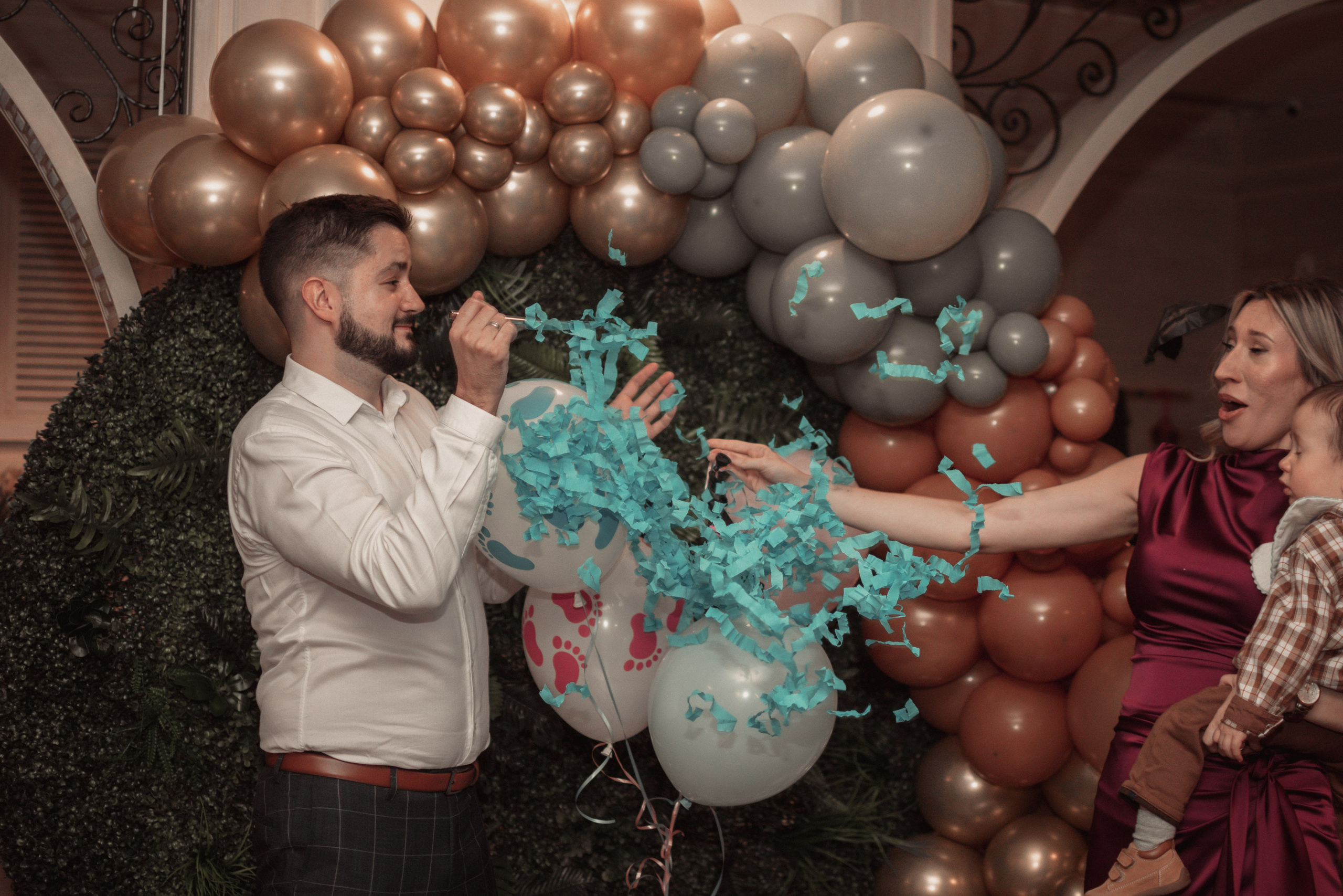 Andrej, krštenje i rođendan. BambinaaPhotography