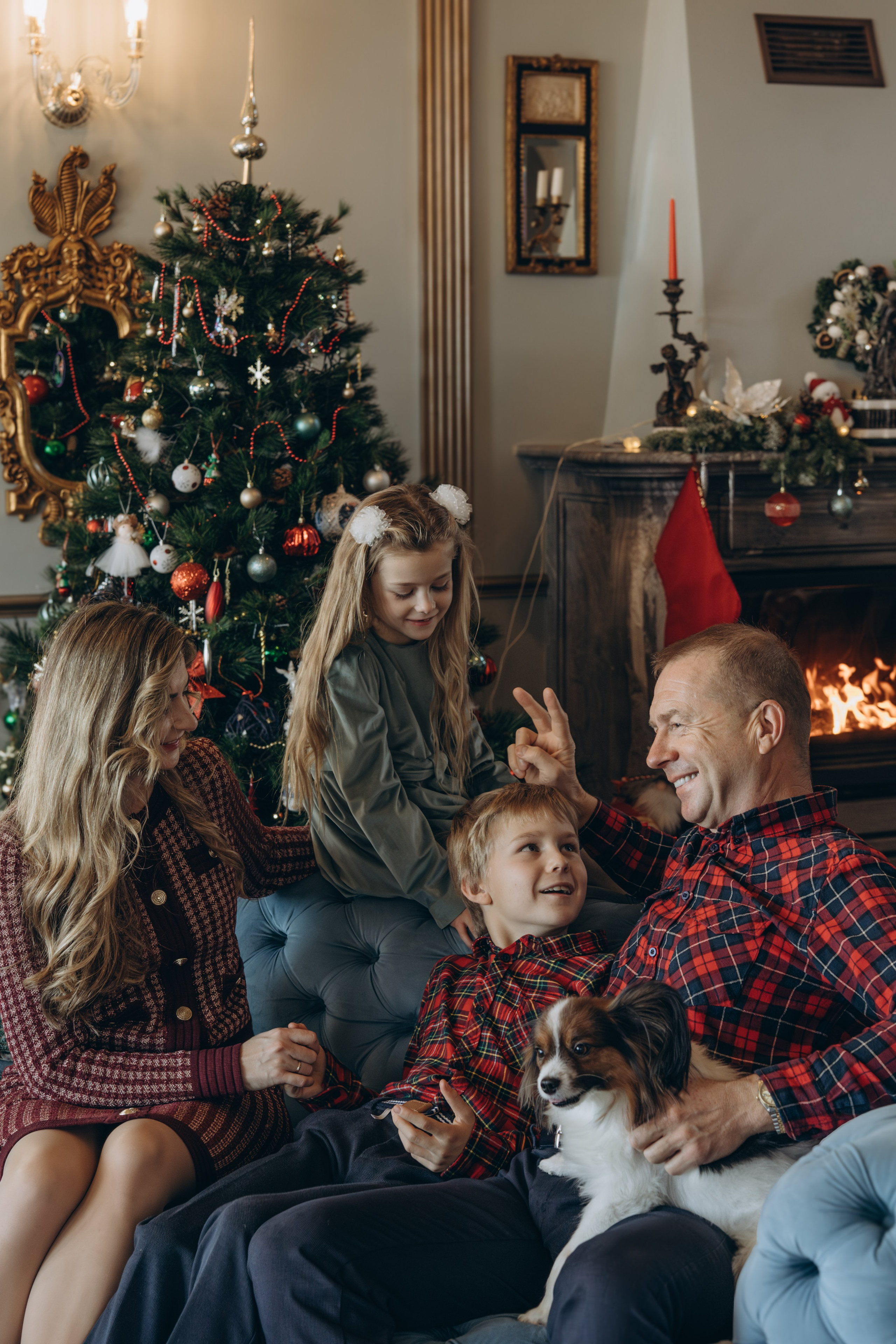 XMAS FAMILY SHOOTING. PHOTOGRAPHER IN ITALY