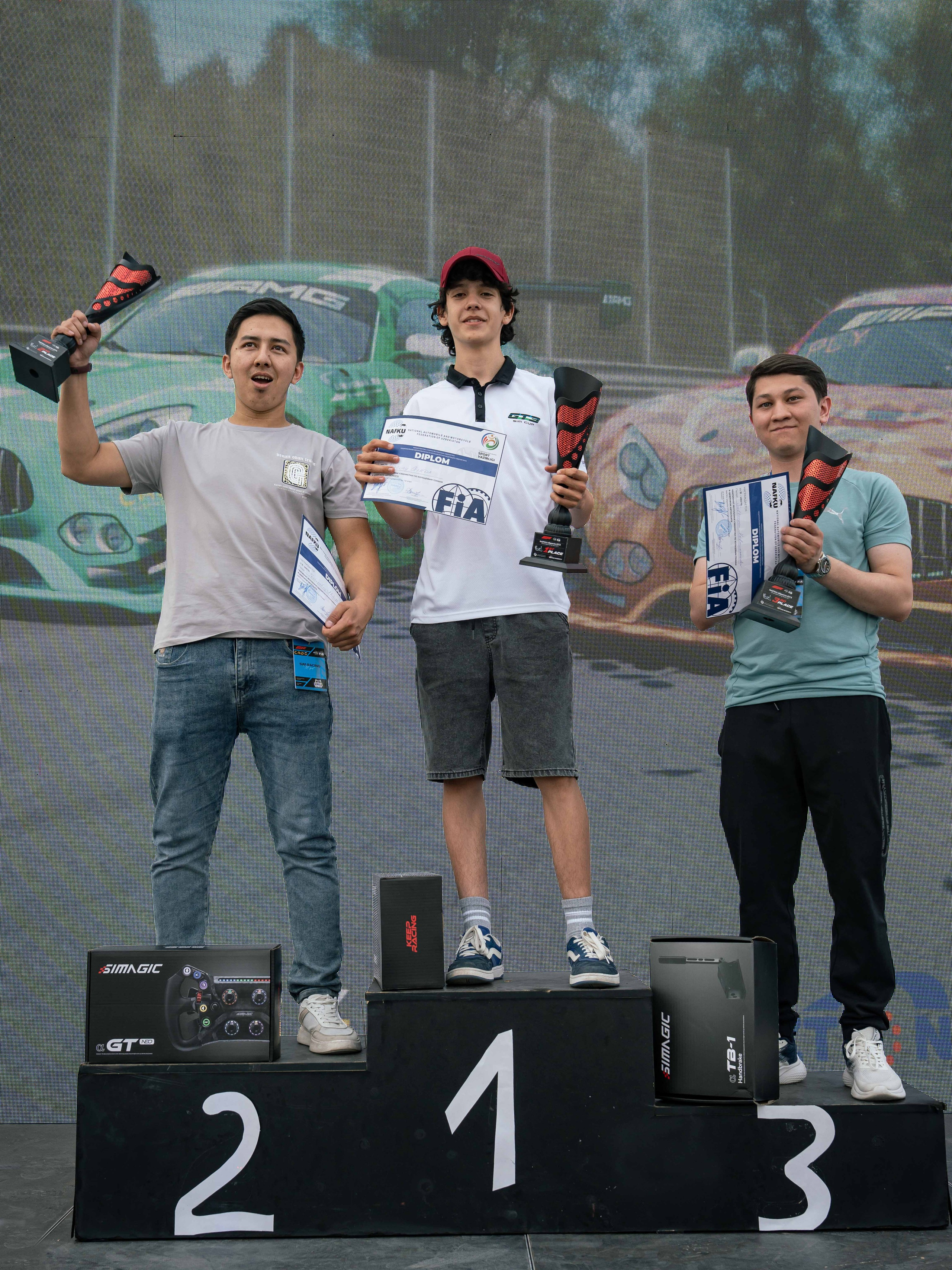 1й этап Чемпионата Узбекистана по цифровому автоспорту NAFKU eSports GT3 Championship