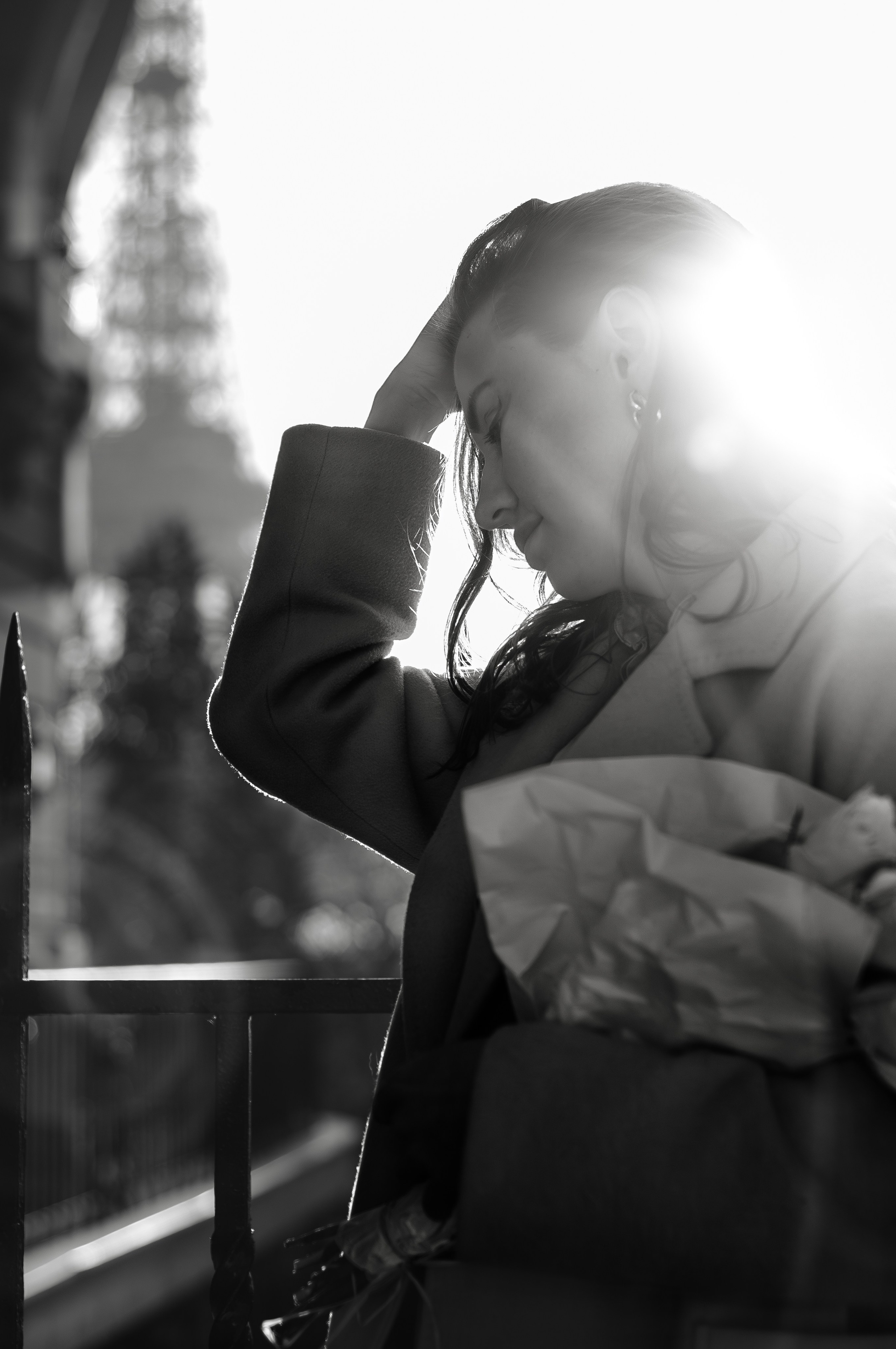 Ксения в Париже. Фотограф в Париже Полина Осипова