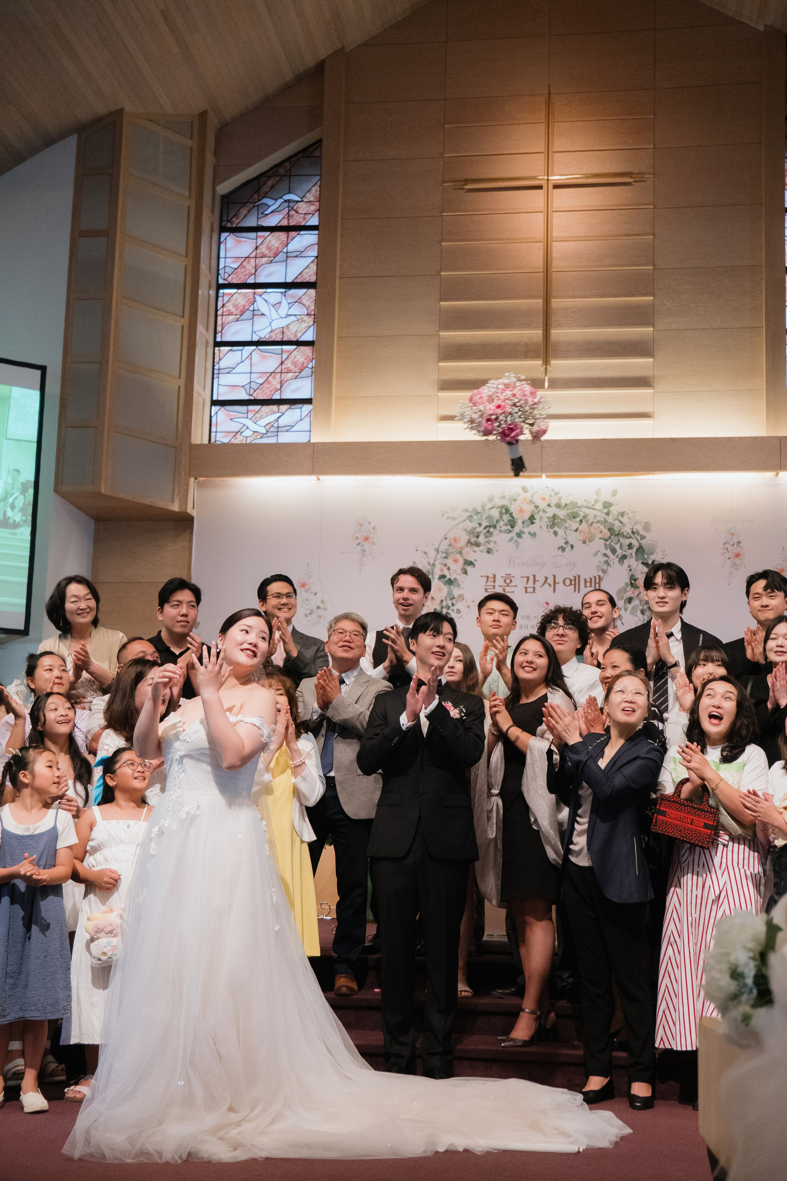 Bokyoung Kim and Giwan Kim | Church ceremony. Photographer in Washington Sophia D