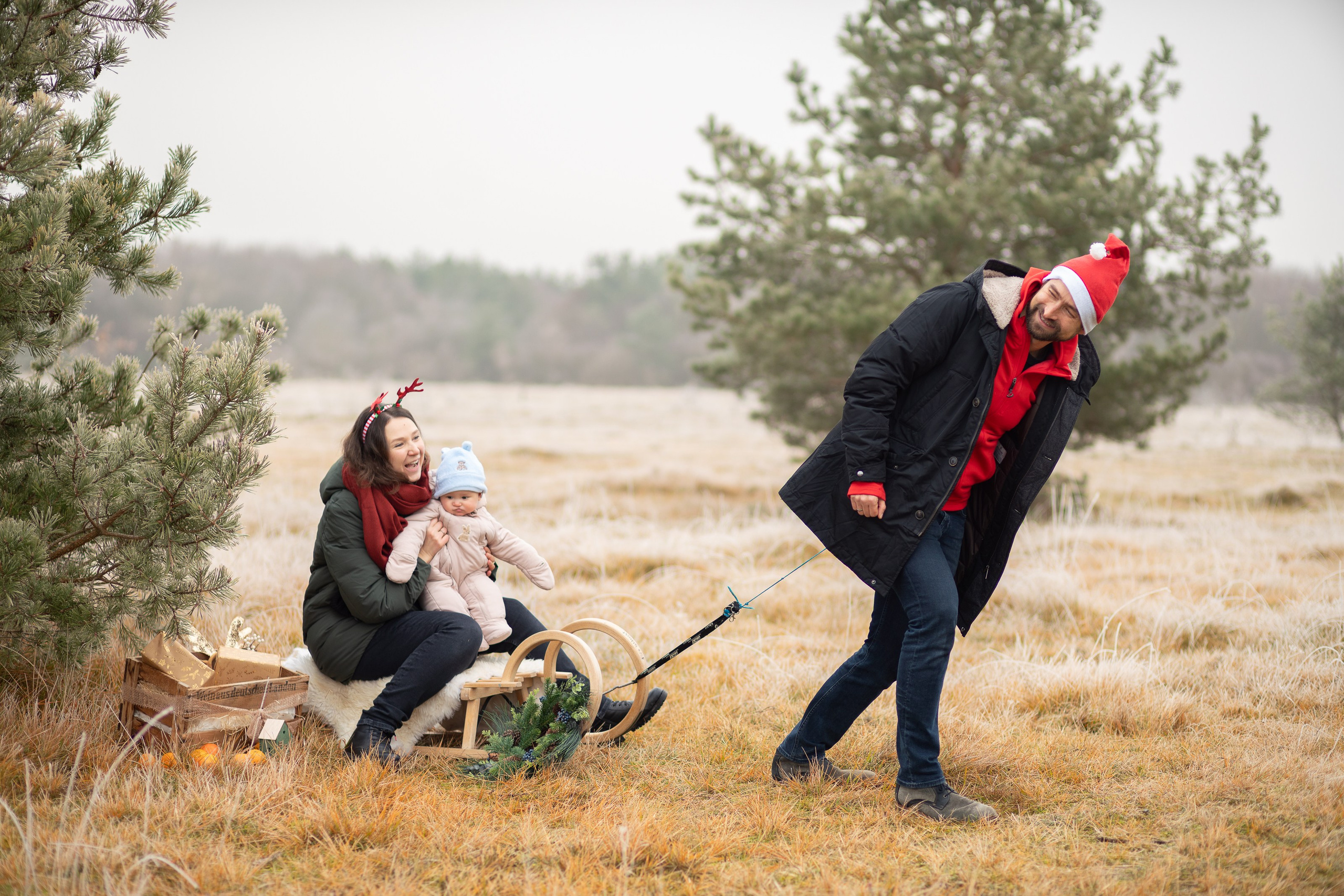 Weihnachten. Familien- und Kinderfotografin Katerina Vlasenko, München
