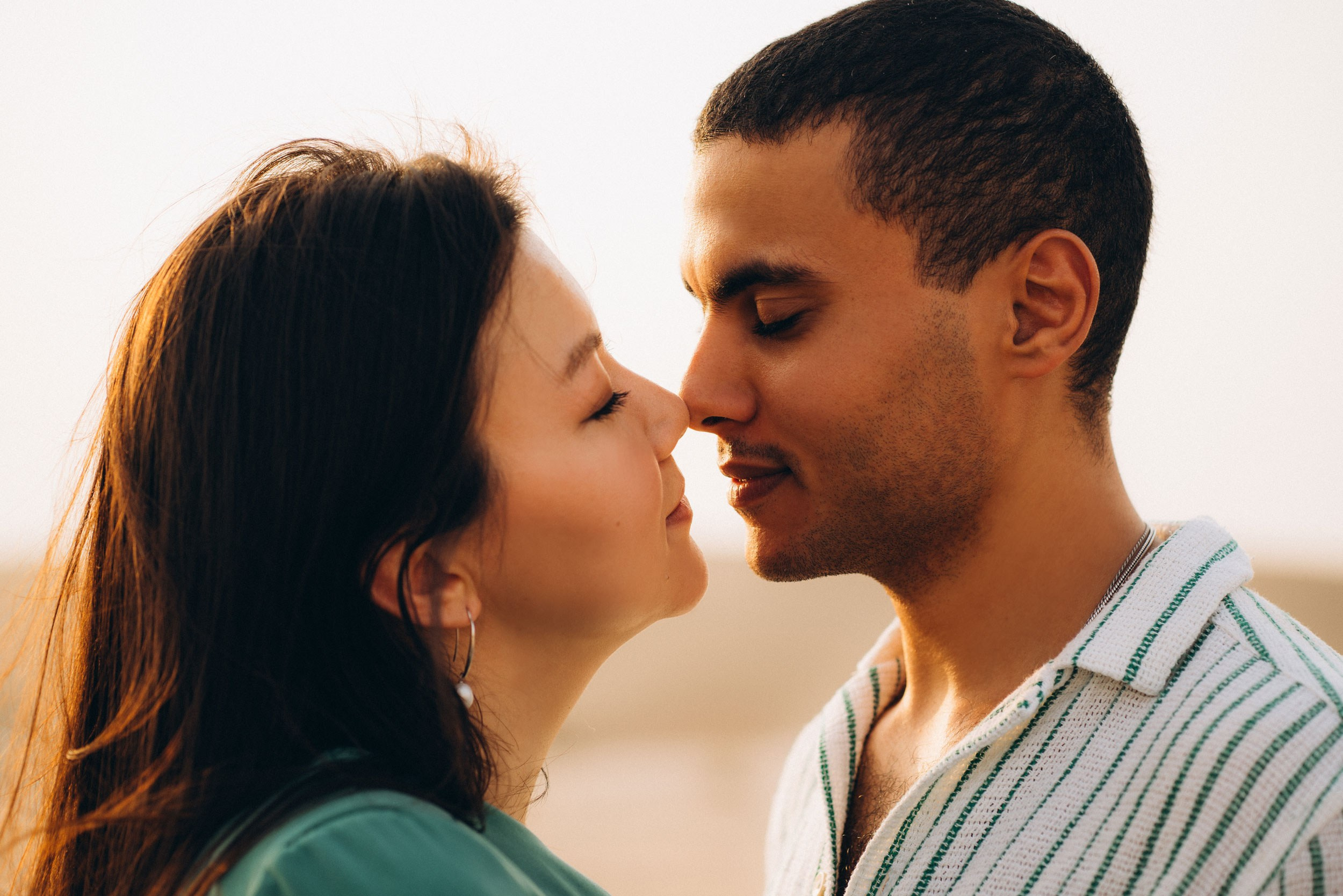 Sunset of Two Hearts. Angela Iakovleva — Family Photographer in Dubai