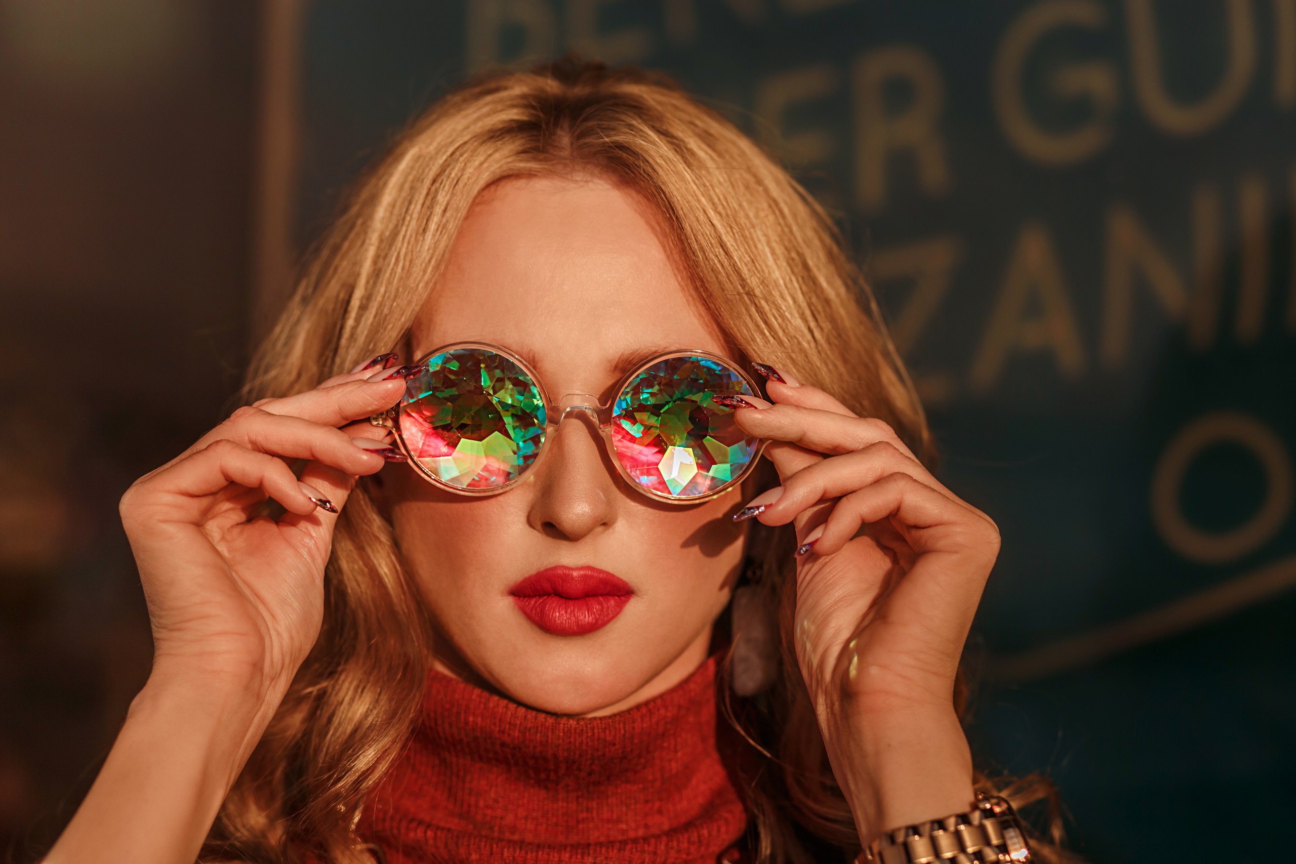 Personal photo session for internet content