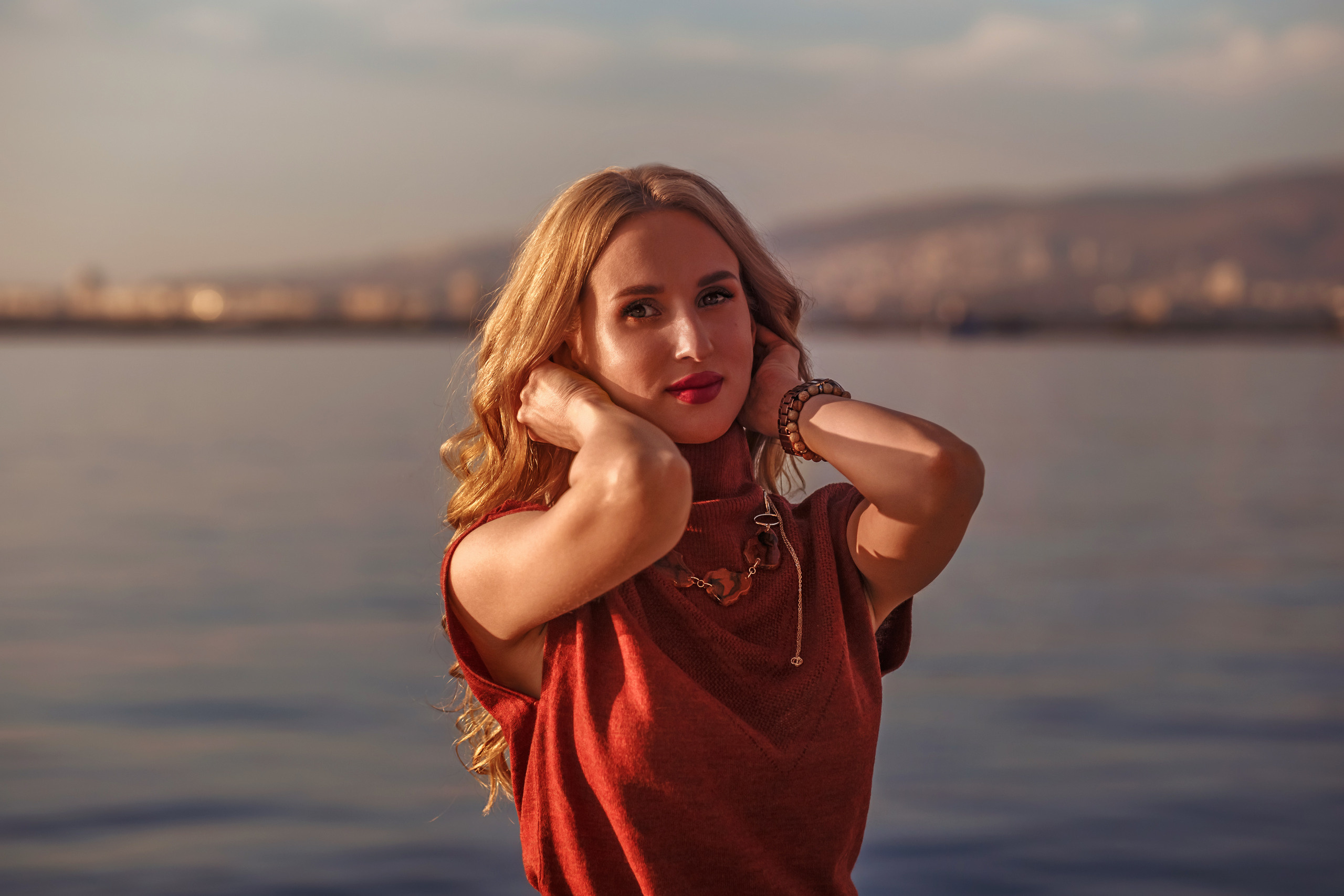 Personal photo session for internet content