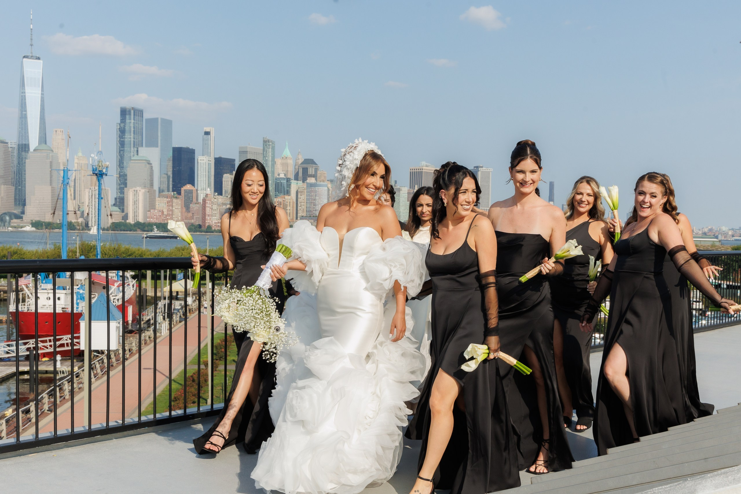 Briana & Kefim, Maritime Pars, Jersey City, NJ. Wedding Photo & Video