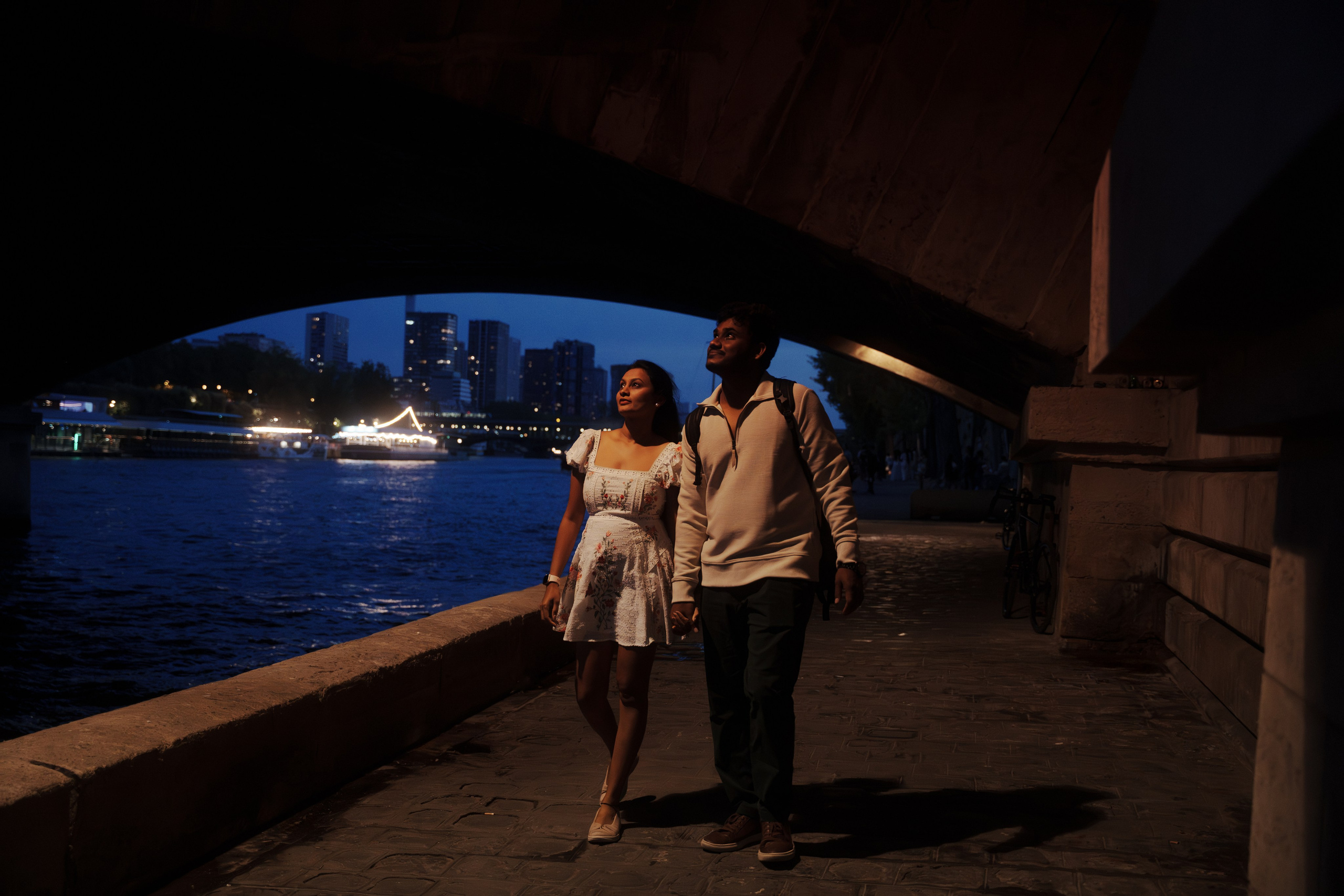 Varsha & Koushik in Paris. Фотограф в Париже Полина Осипова