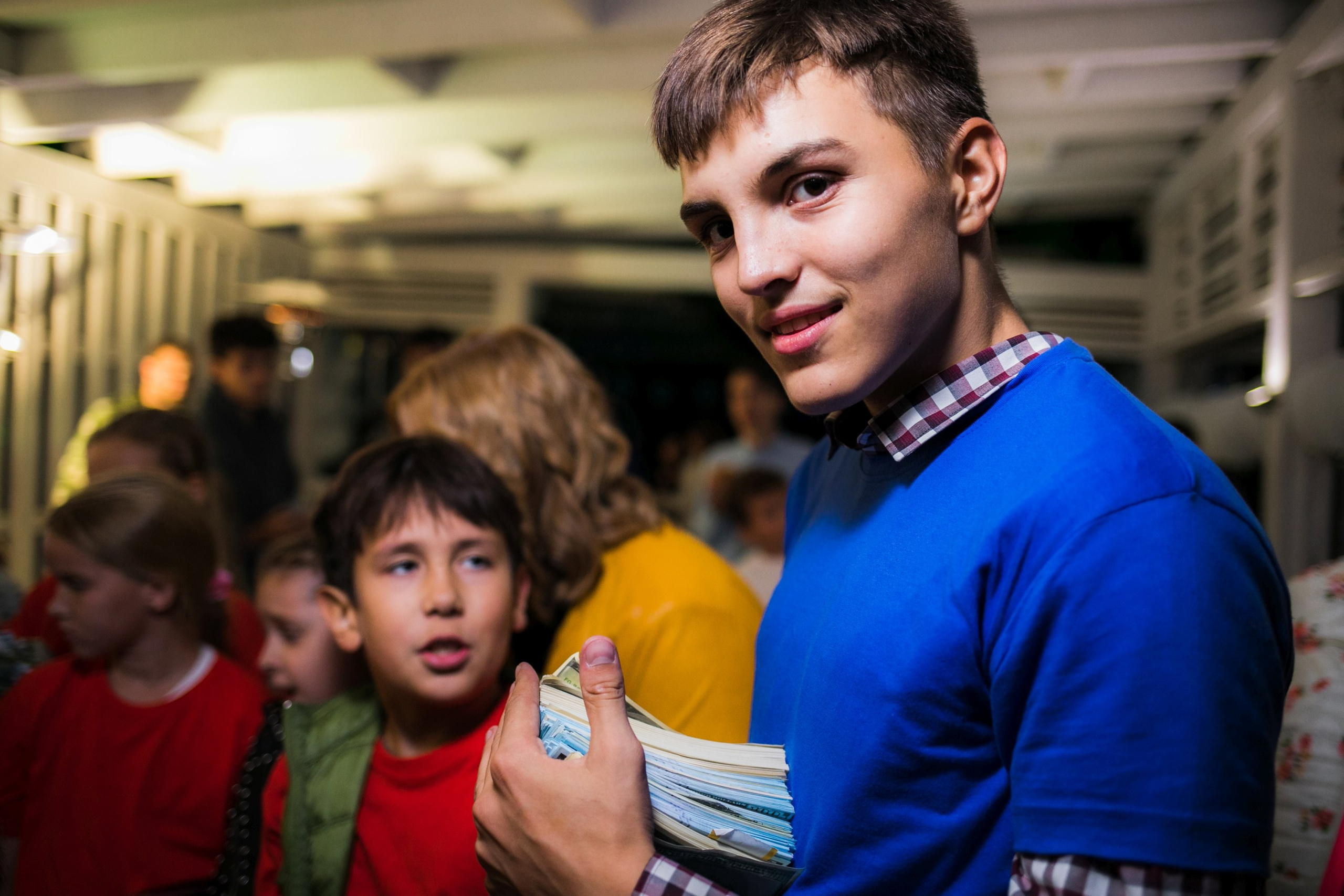 Birthday in a yaht club. True Story Photography