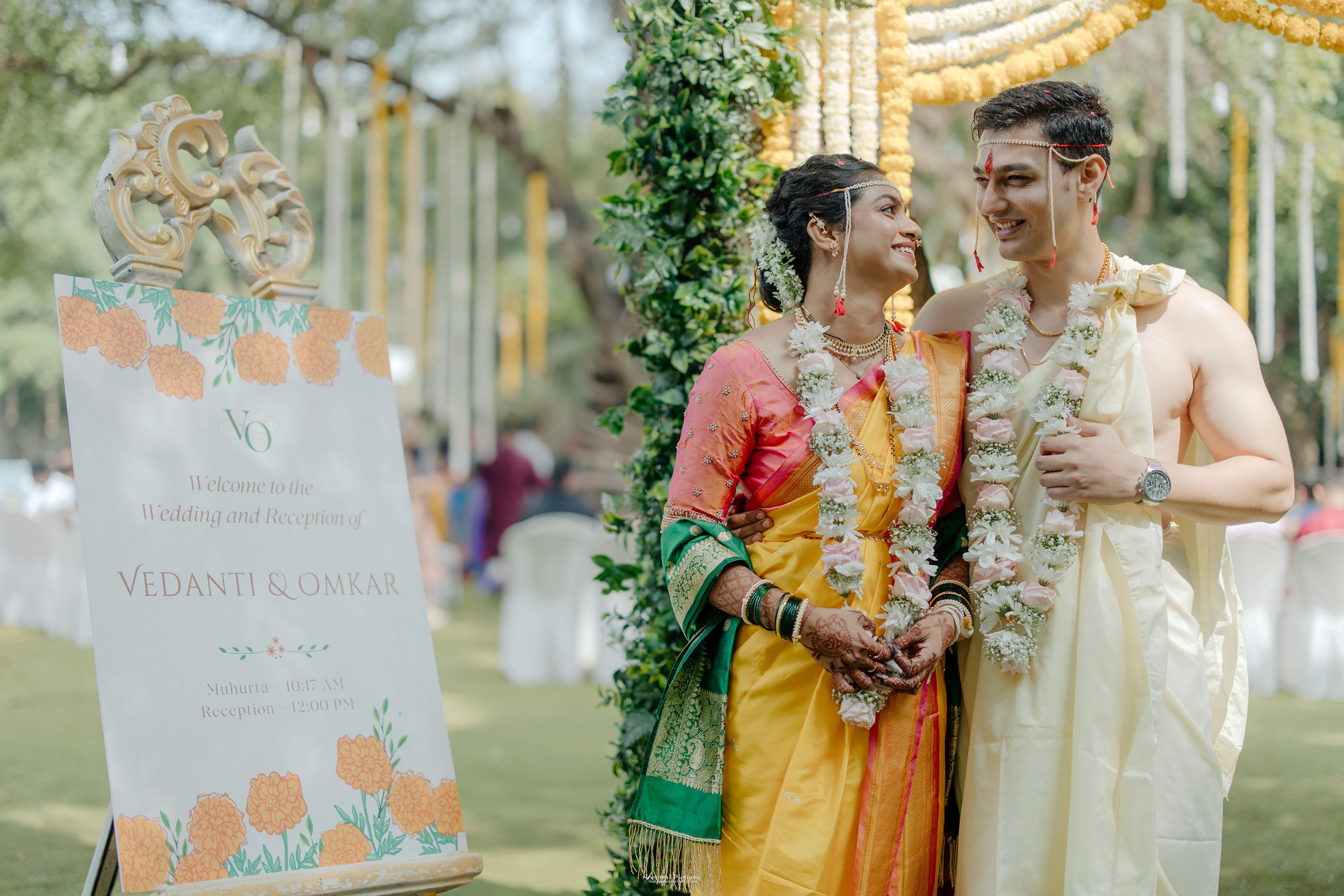 “Just Outside That Class…” | Vedanti & Omkar