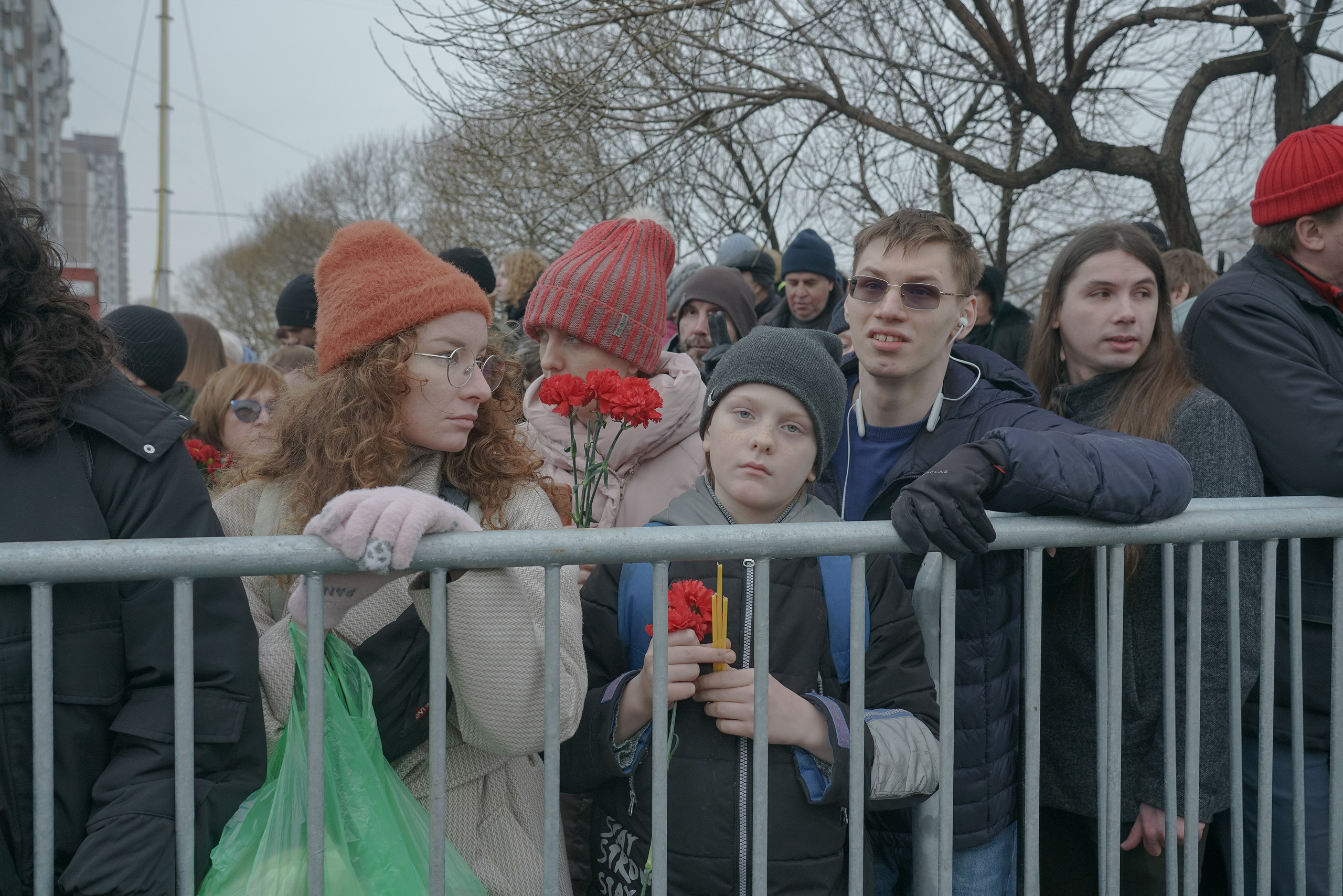 Alexei Navalny’s funeral. Marina Sycheva