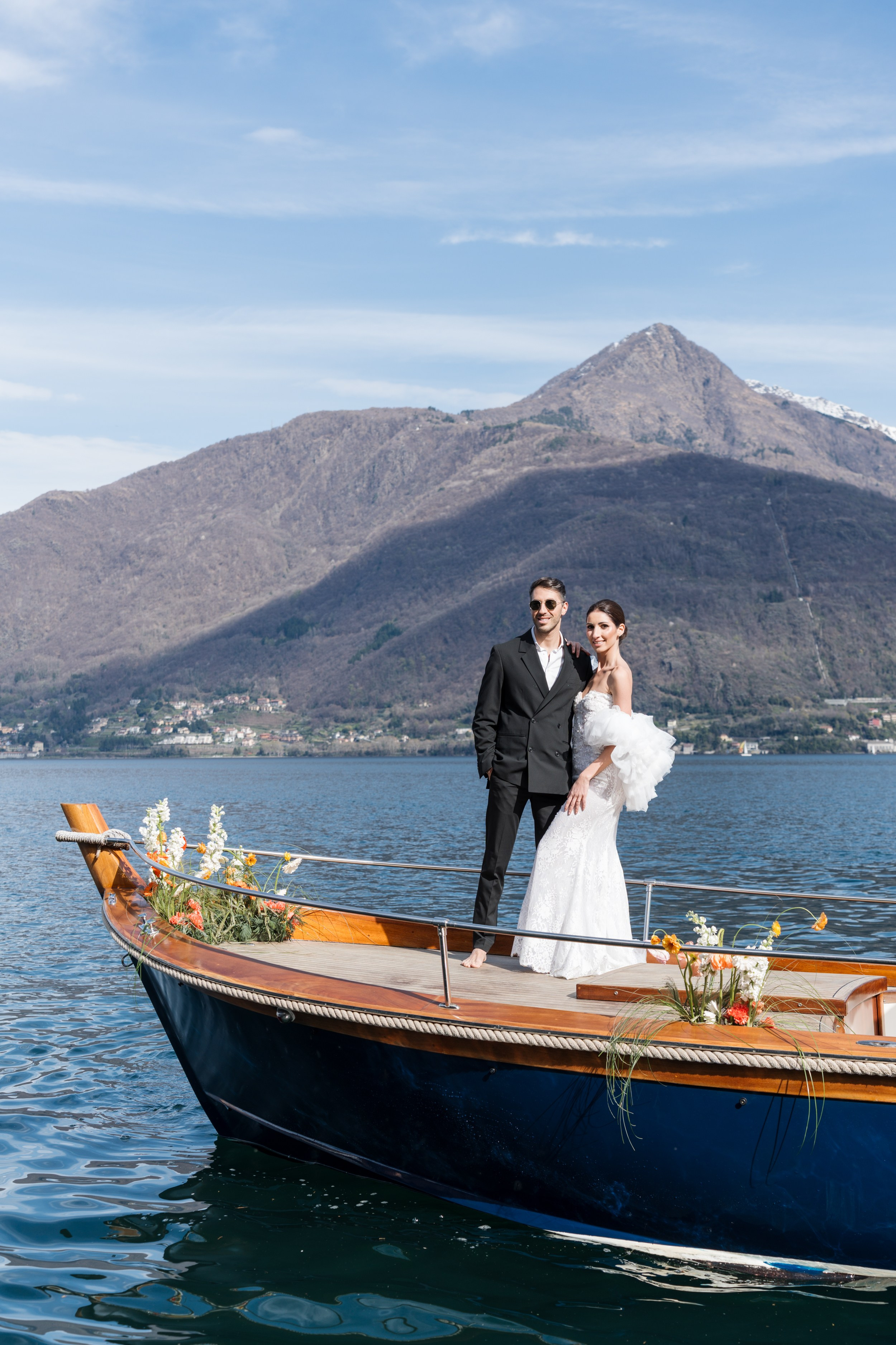 Sandra & Mario Lake Como Elopement. Proposal Photographer in Lake Como