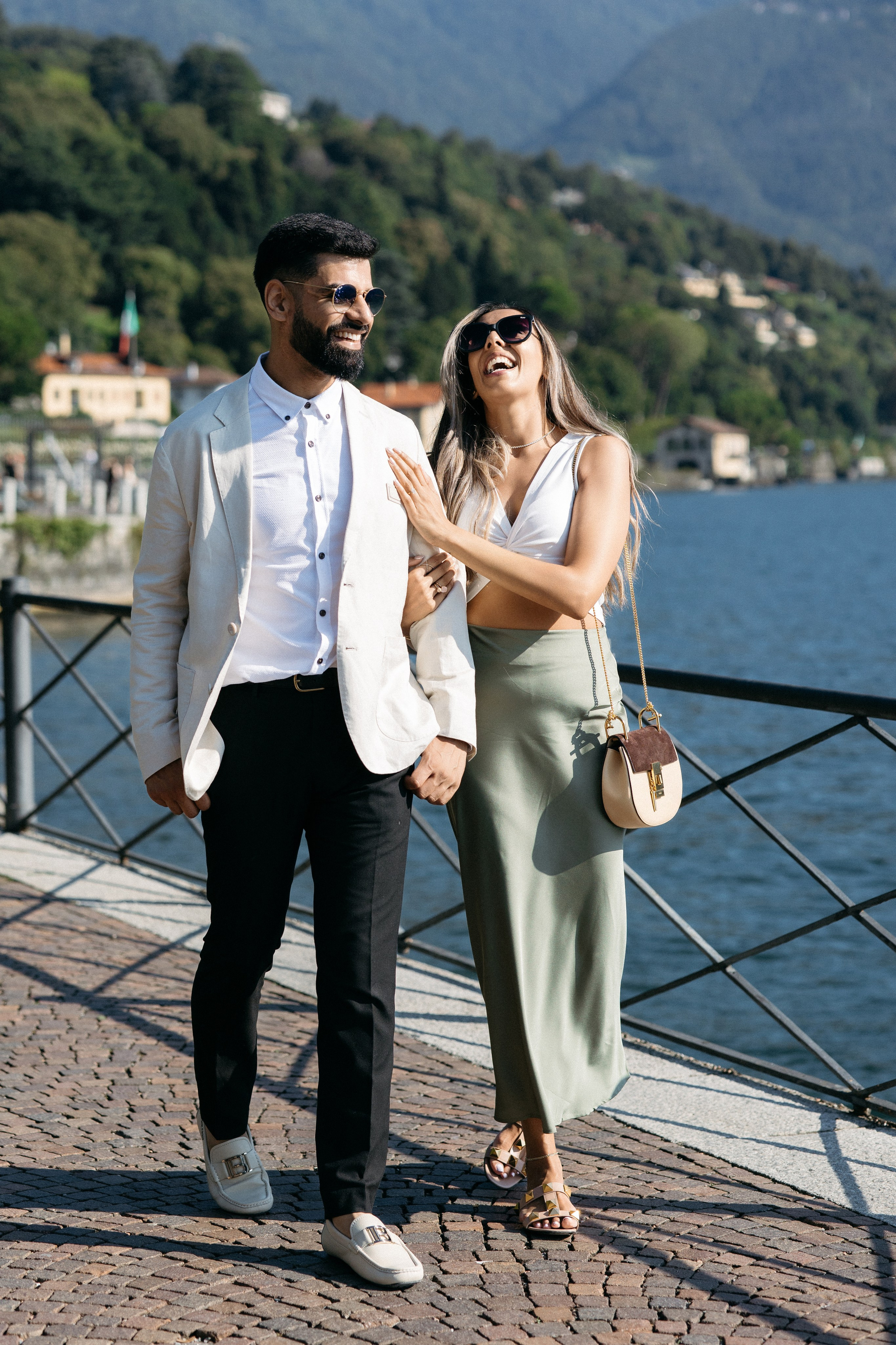 She said yes 💍. Wedding photographer in Italy